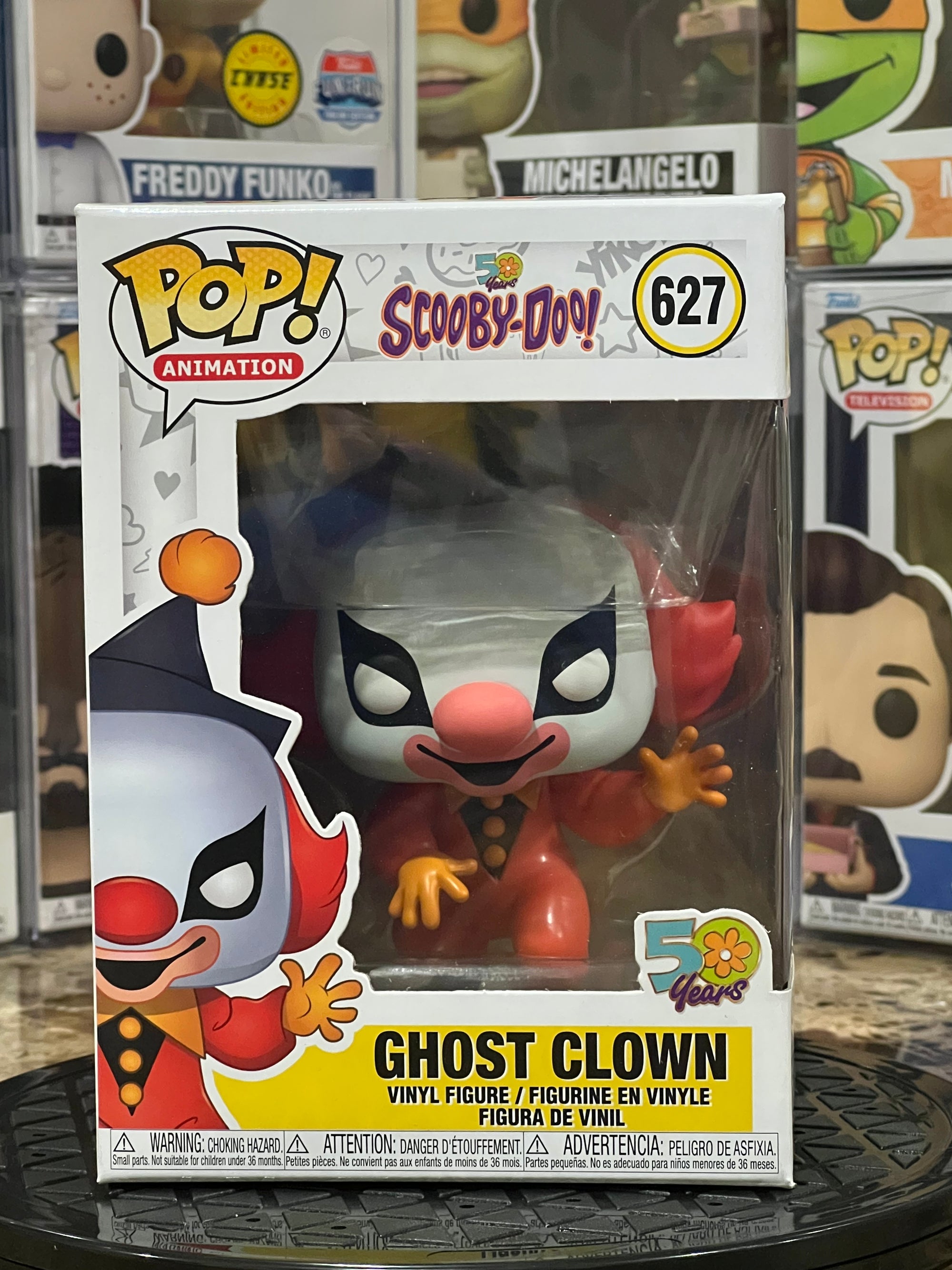 Funko Pop Scooby-Doo! Ghost Clown #627