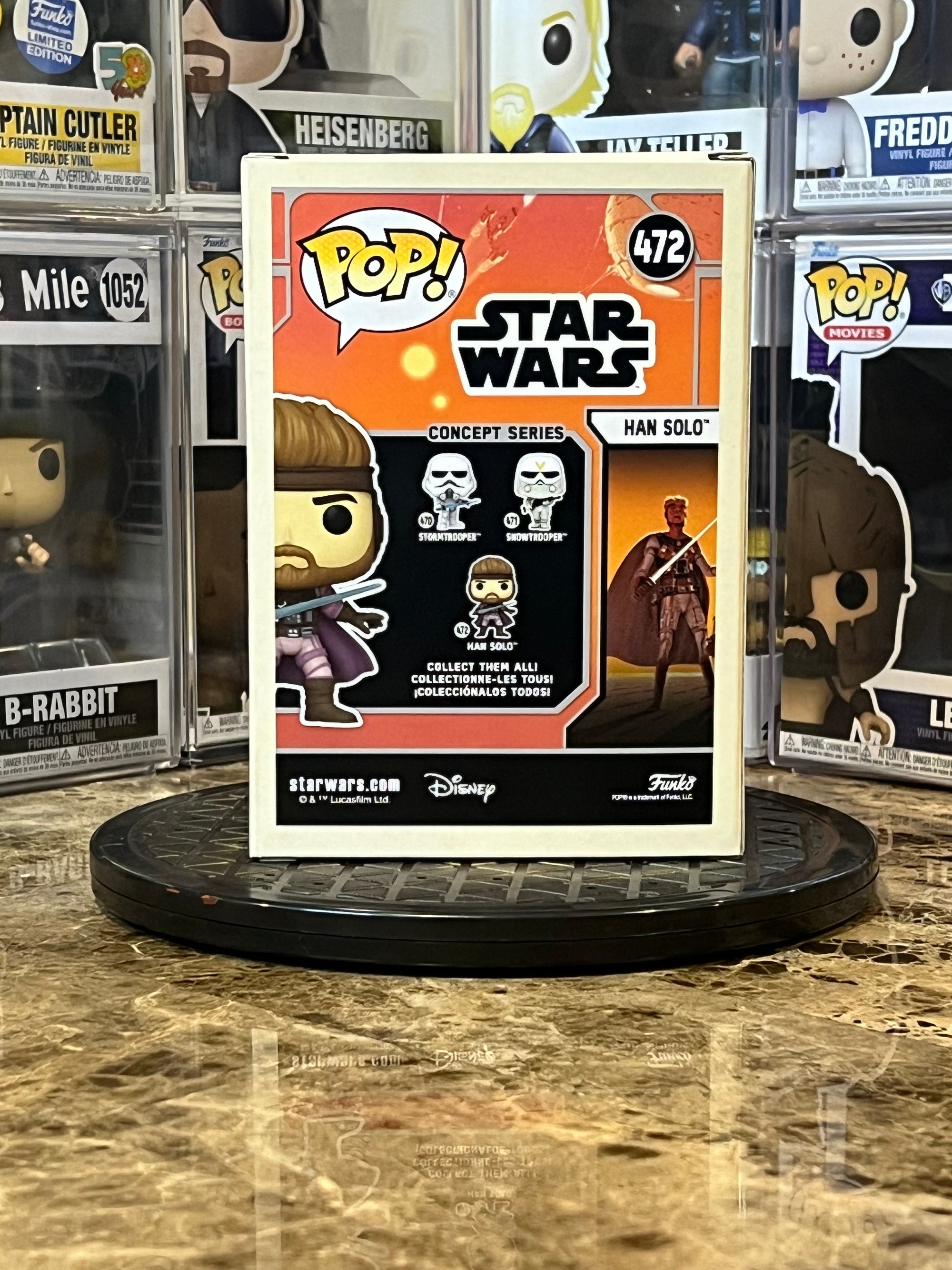 Funko Pop Star Wars Concept Series Han Solo #472