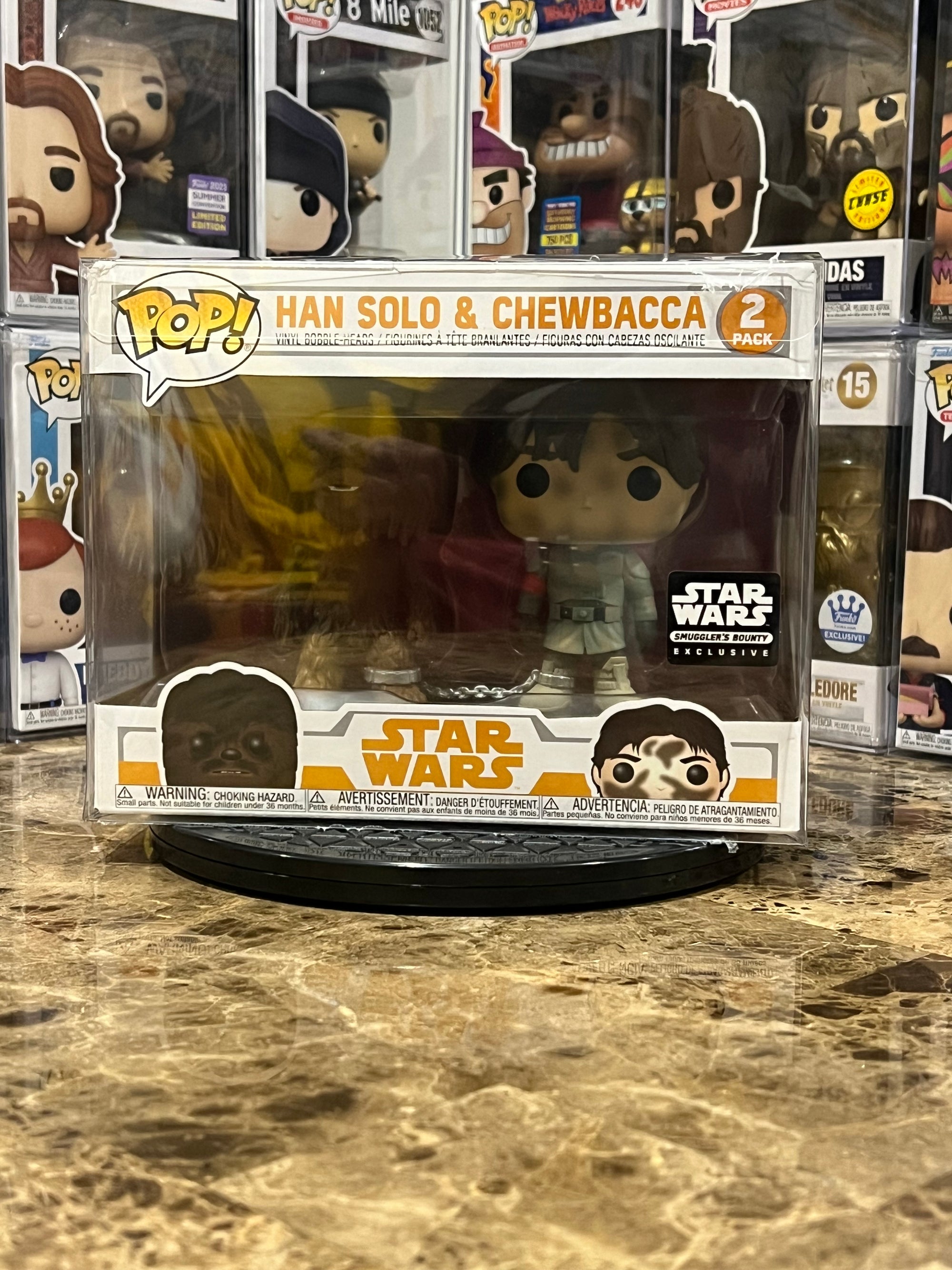 Funko Pop 2-Pack Star Wars Han Solo & Chewbacca