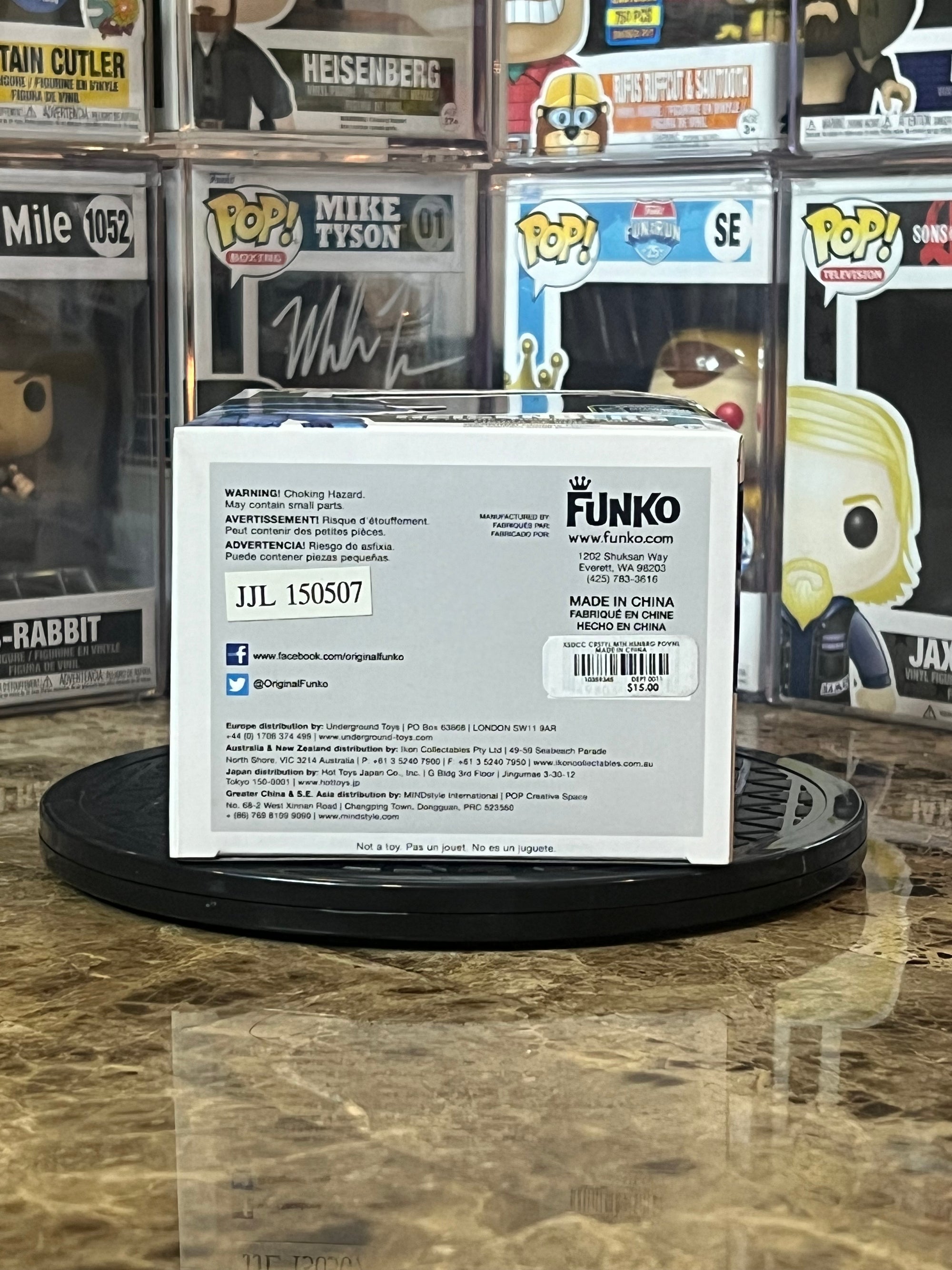 Funko Pop Breaking Bad Heisenberg #162 2015 Summer Convention Exclusive