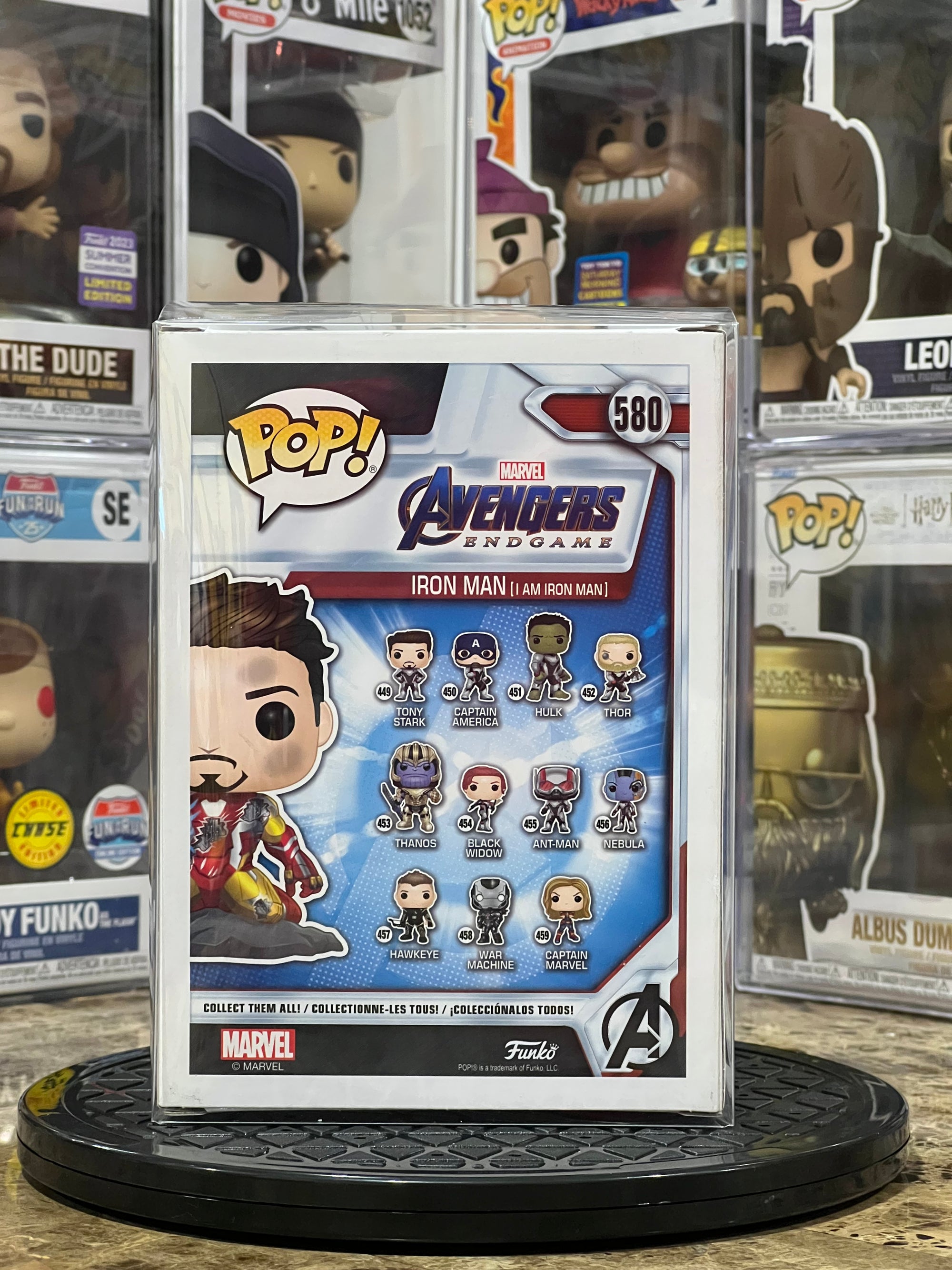 Funko Pop Avengers Endgame Iron Man(I am Iron Man) #580