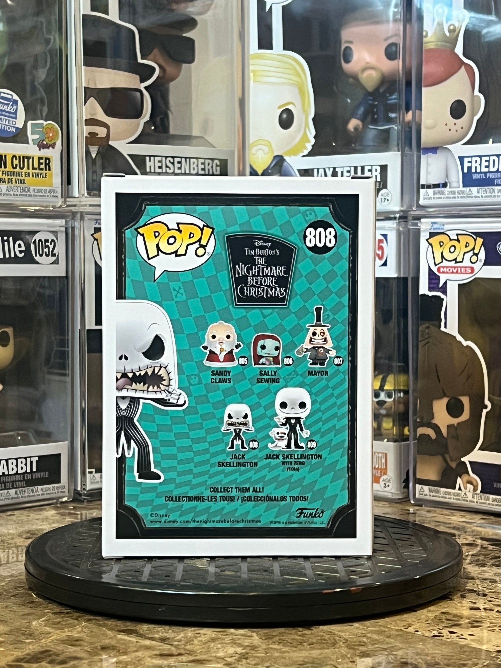 Funko Pop Disney Jack Skellington #808