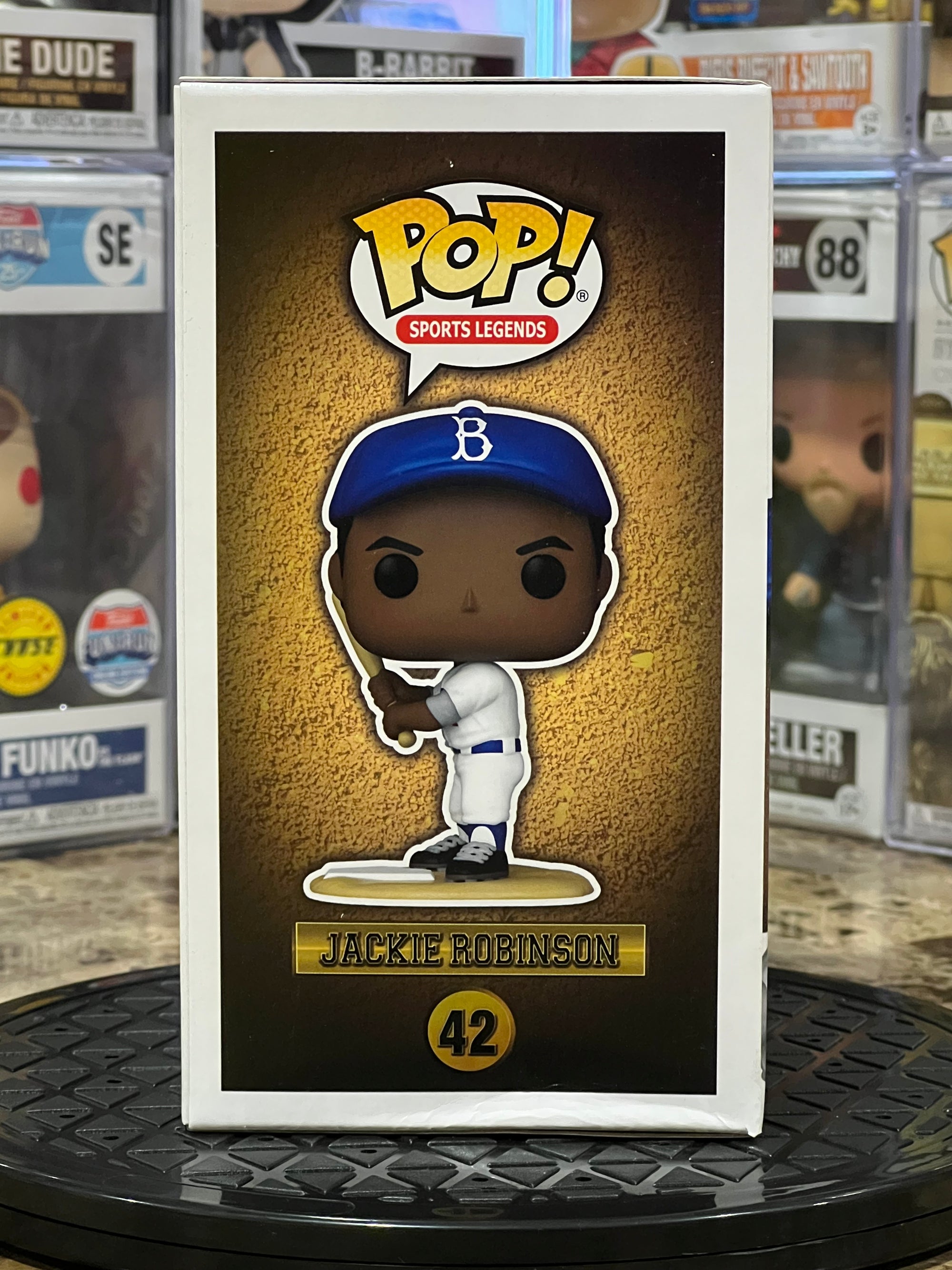 Funko Pop Brooklyn Dodgers Jackie Robinson #42 (Batting)