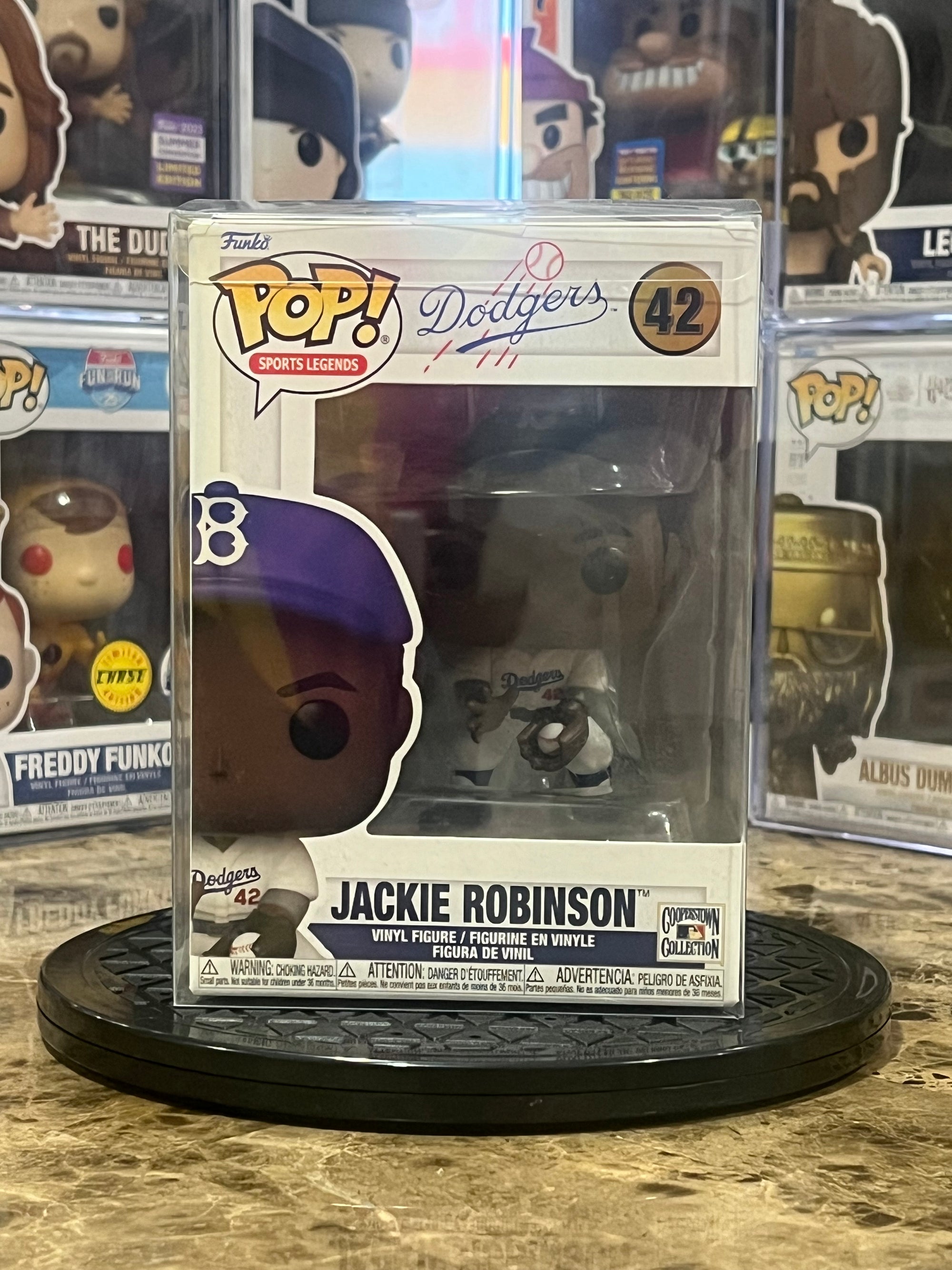 Funko Pop Brooklyn Dodgers Jackie Robinson #42 (Fielding)