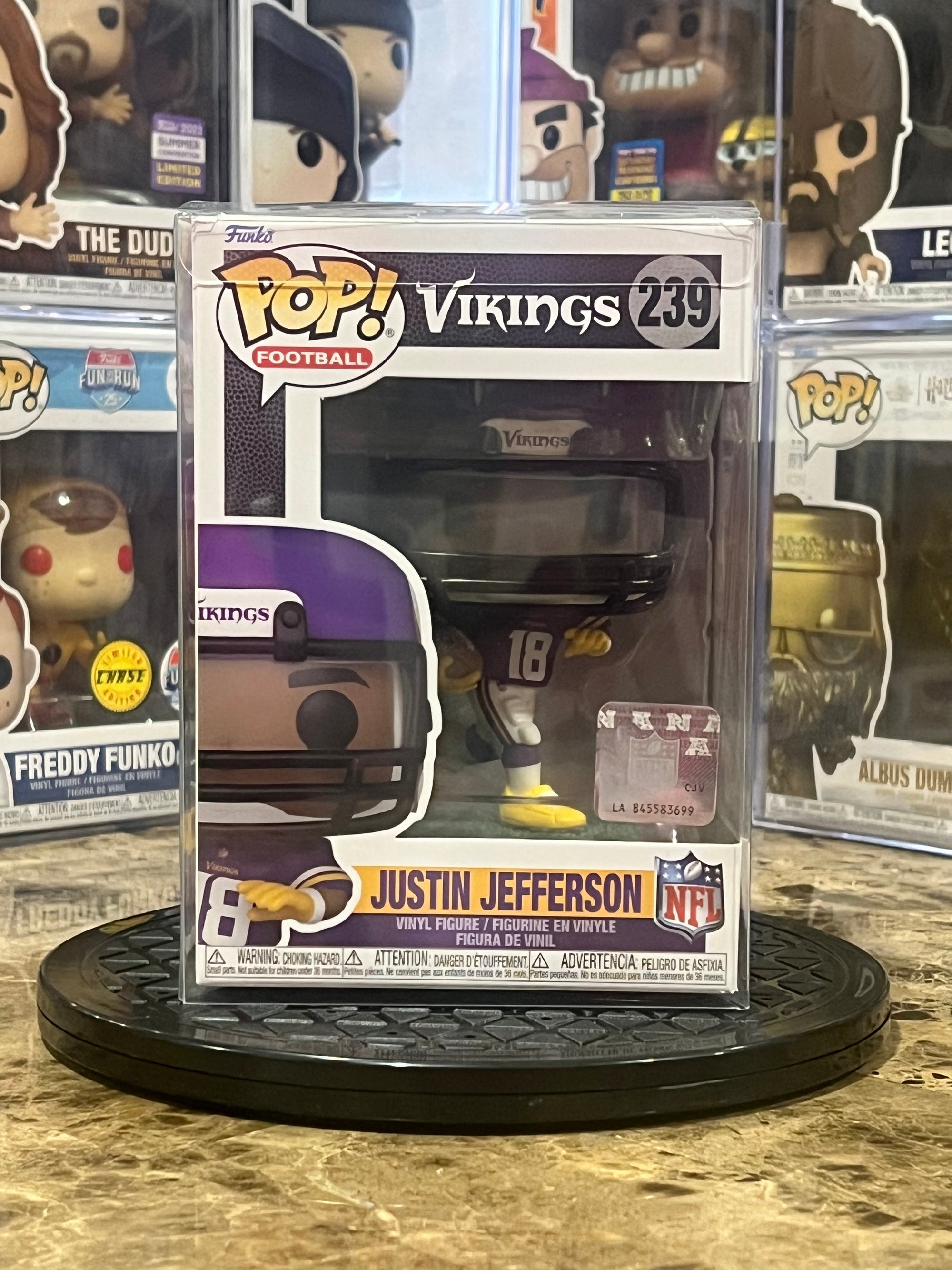 Funko Pop Minnesota Vikings Justin Jefferson #239