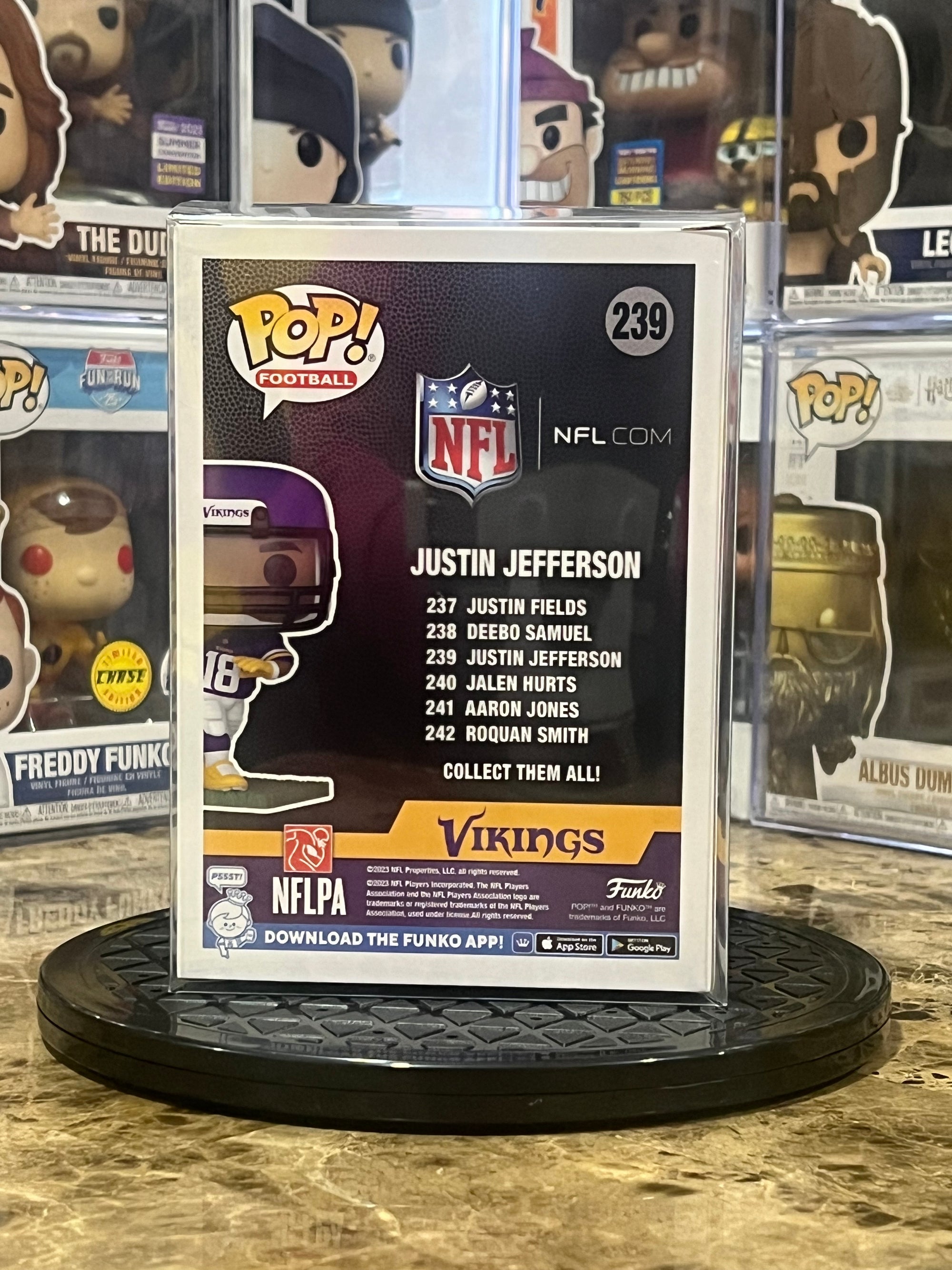 Funko Pop Minnesota Vikings Justin Jefferson #239