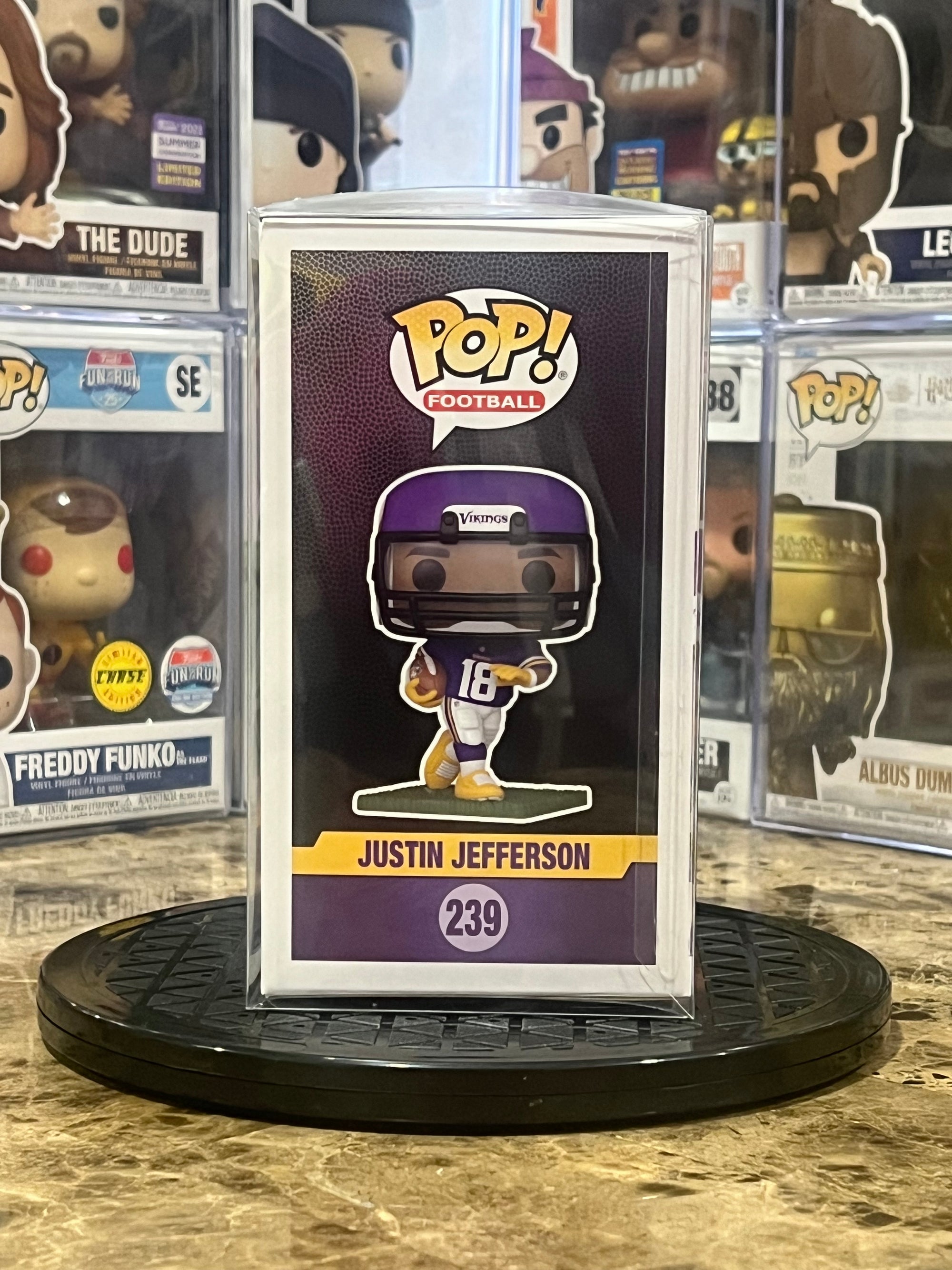 Funko Pop Minnesota Vikings Justin Jefferson #239