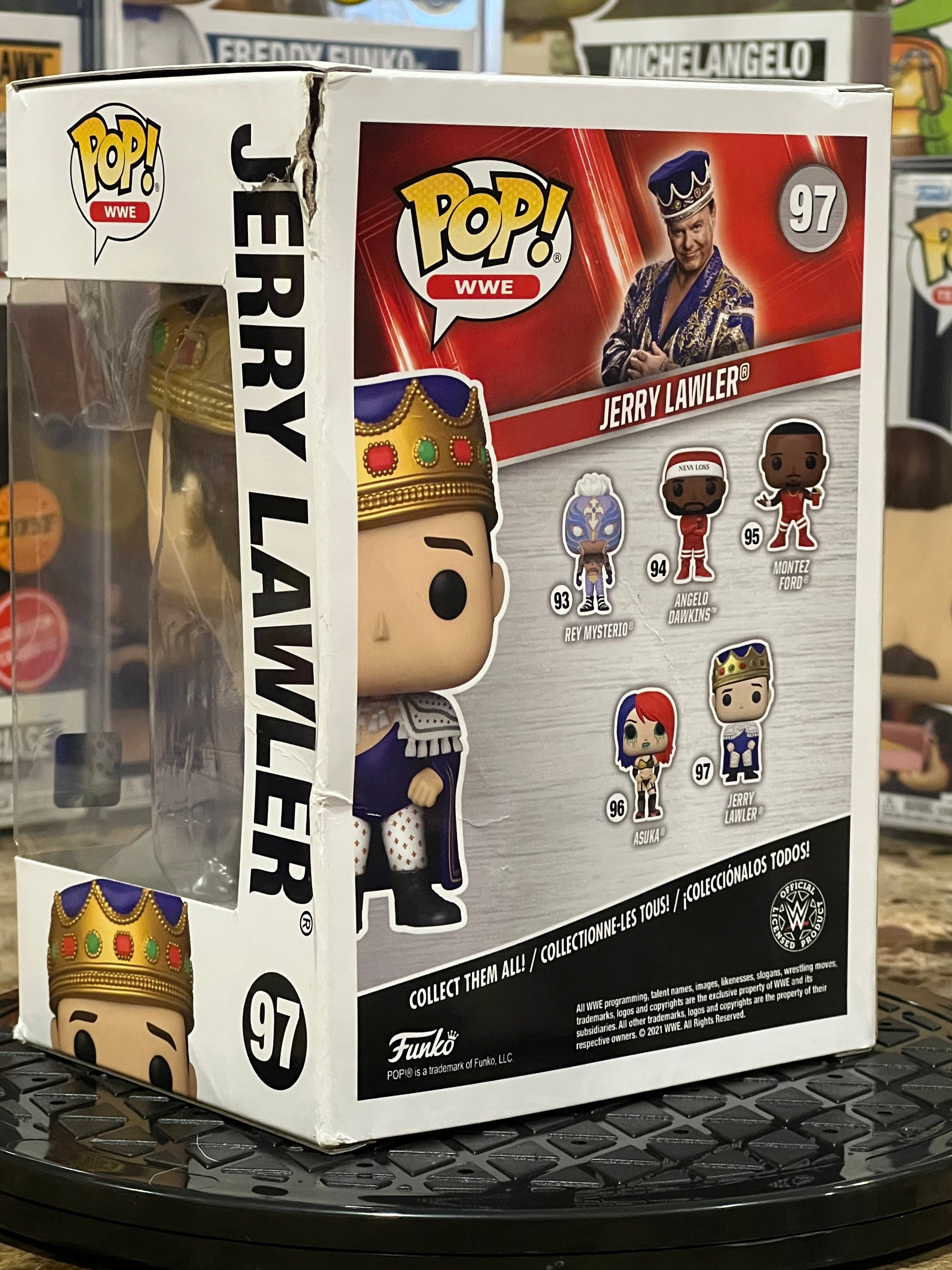 Funko Pop WWE Jerry The King Lawler #97
