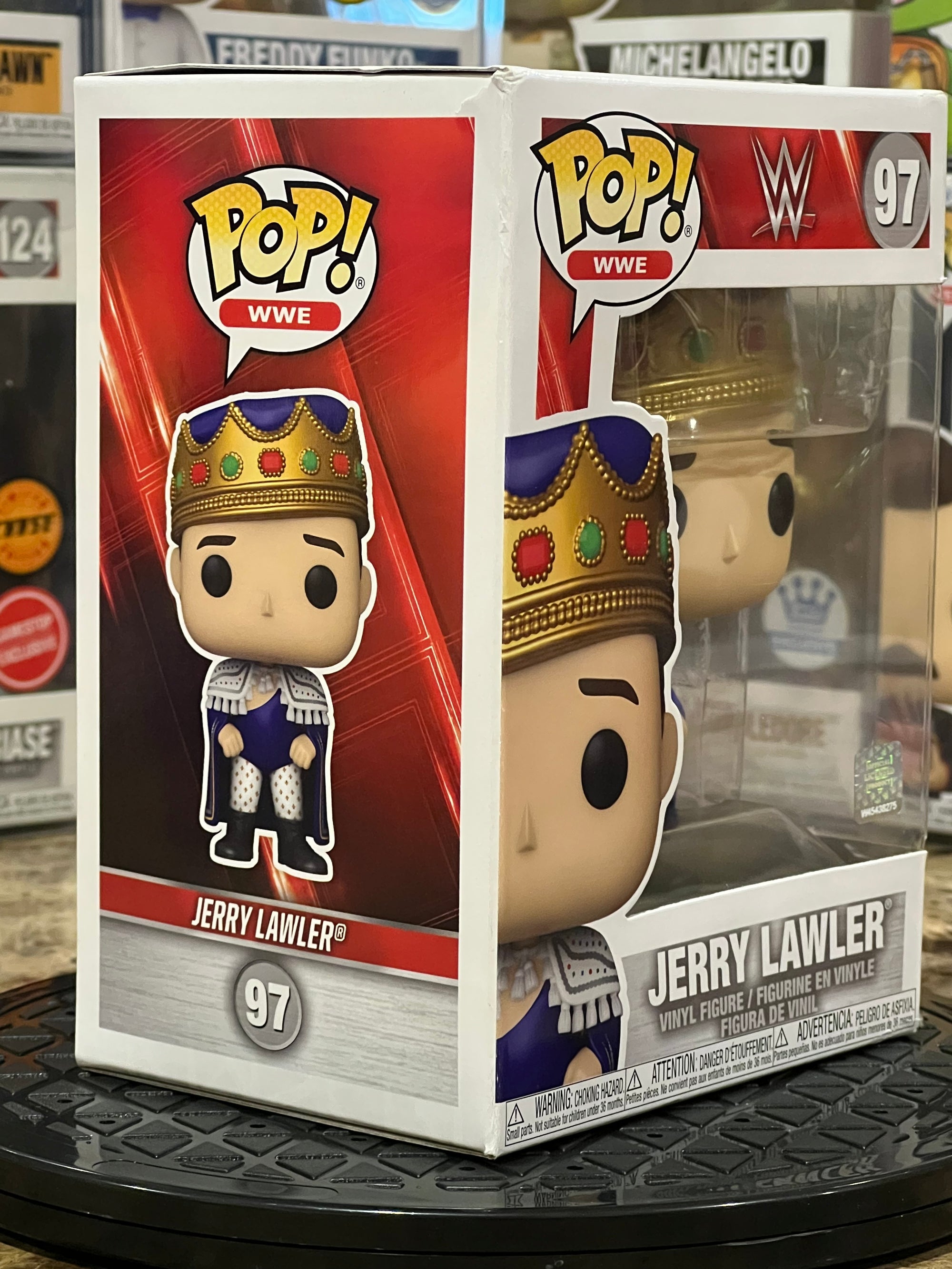 Funko Pop WWE Jerry The King Lawler #97