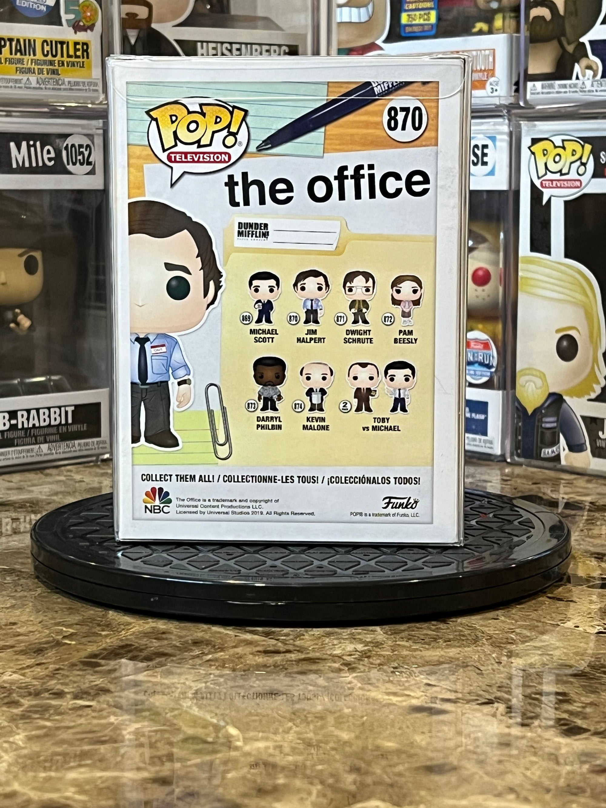 Funko Pop The Office Jim Halpert #870 Chase