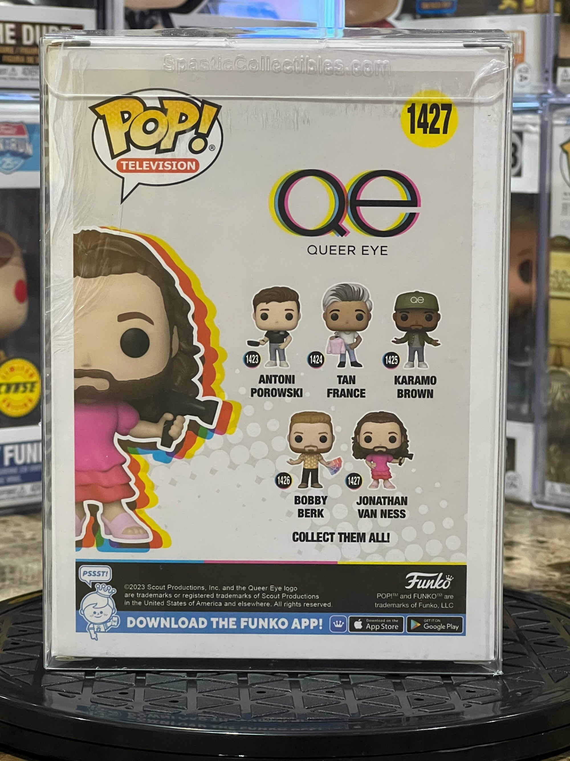 Funko Pop Queer Eye Johnathan Van Ness #1427