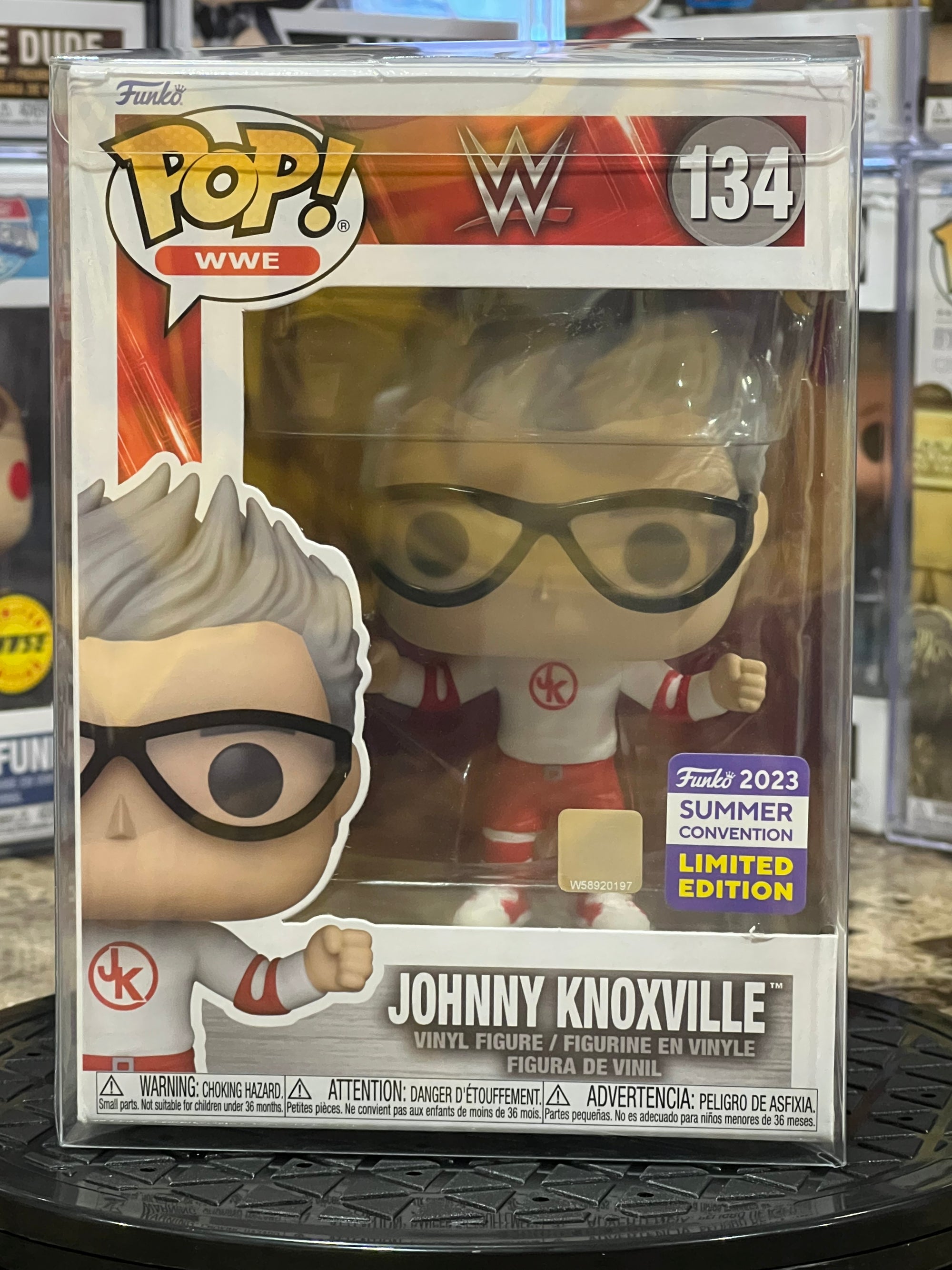 Funko Pop WWE Johnny Knoxville #134