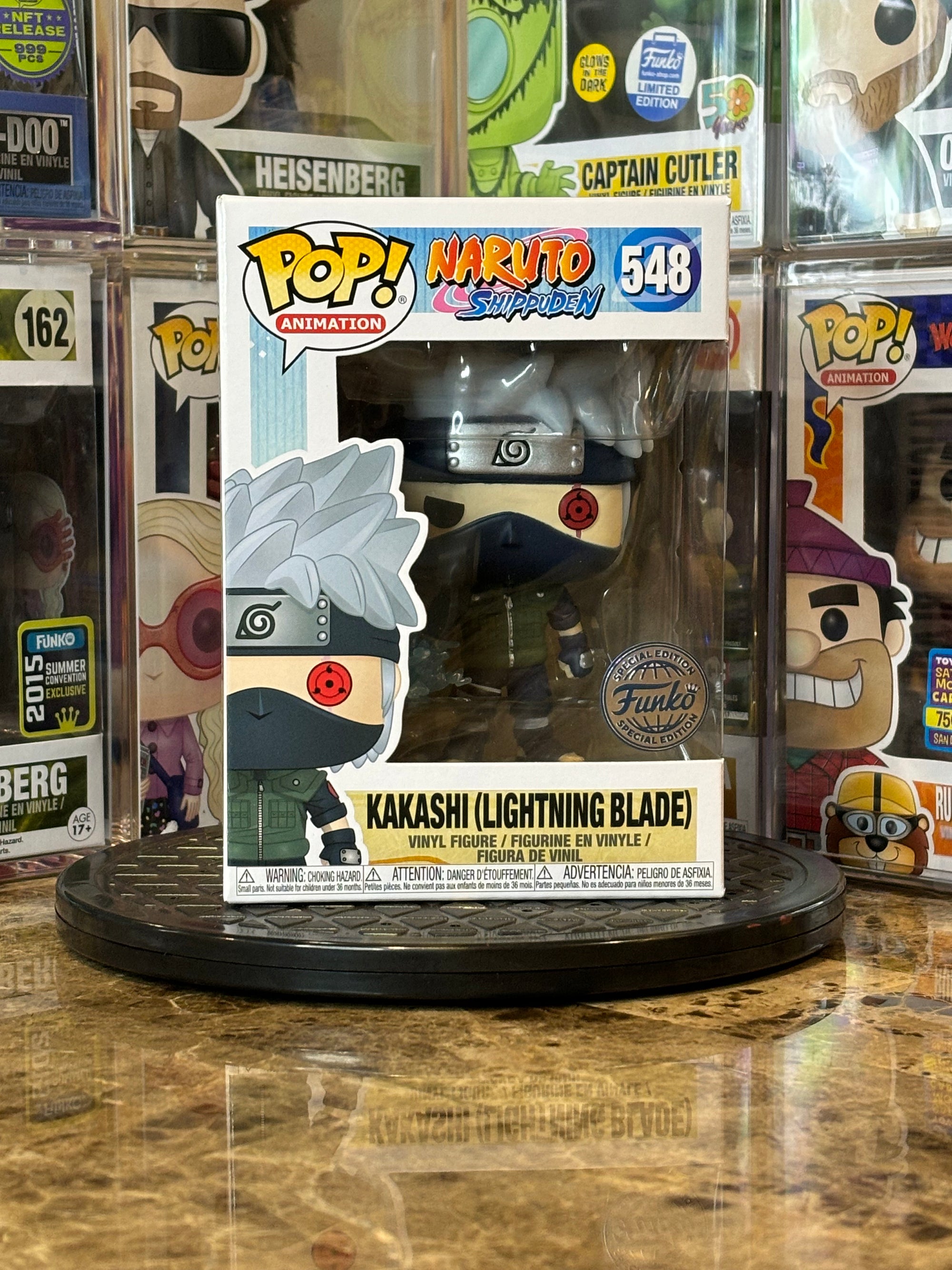 Funko Pop Naruto Shippuden Kakashi(Lightning Blade) #548