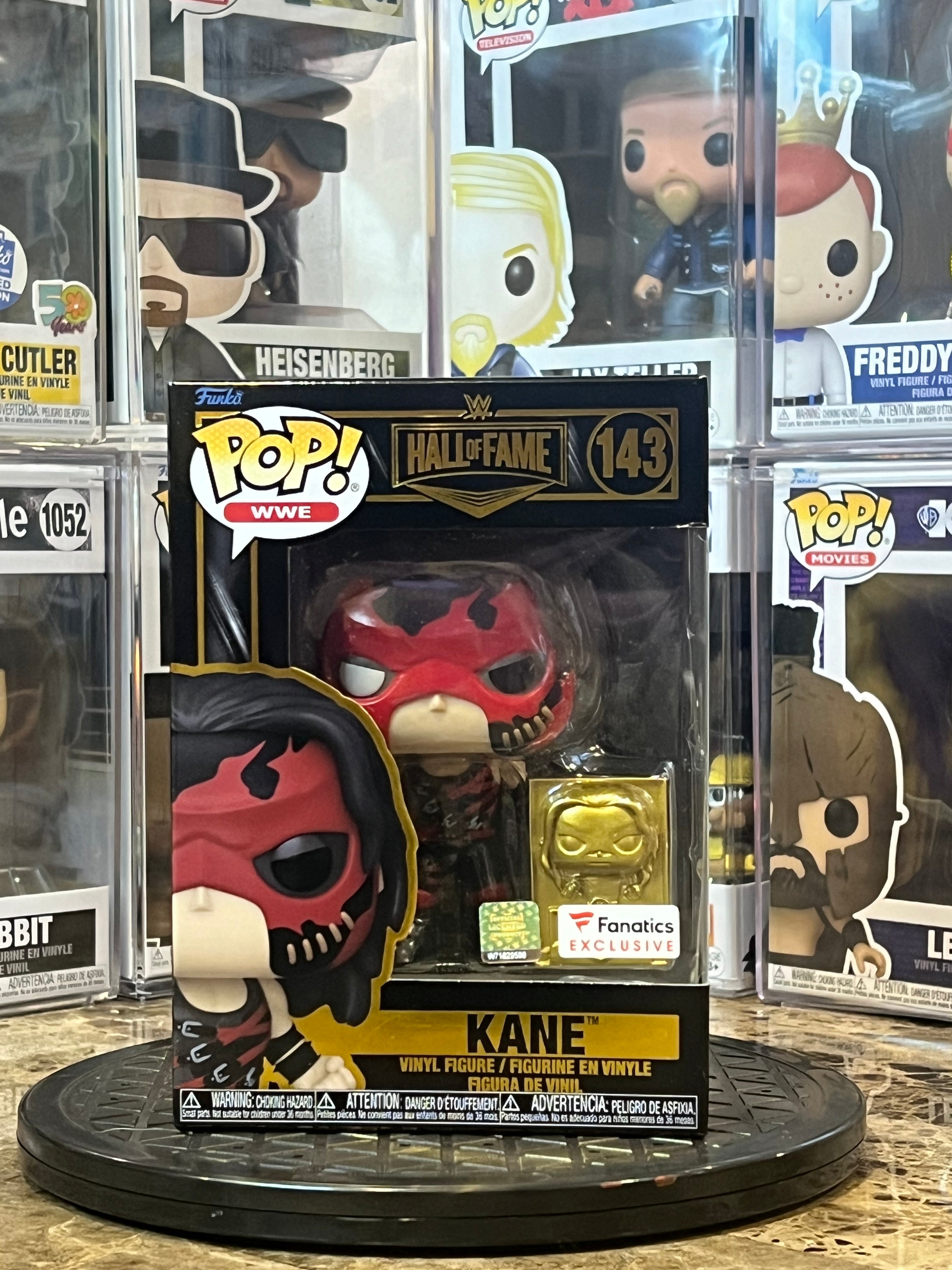 Figuras Wwe Kane Hall Of Fame Funko Pop #143 Fanatics Exclusive