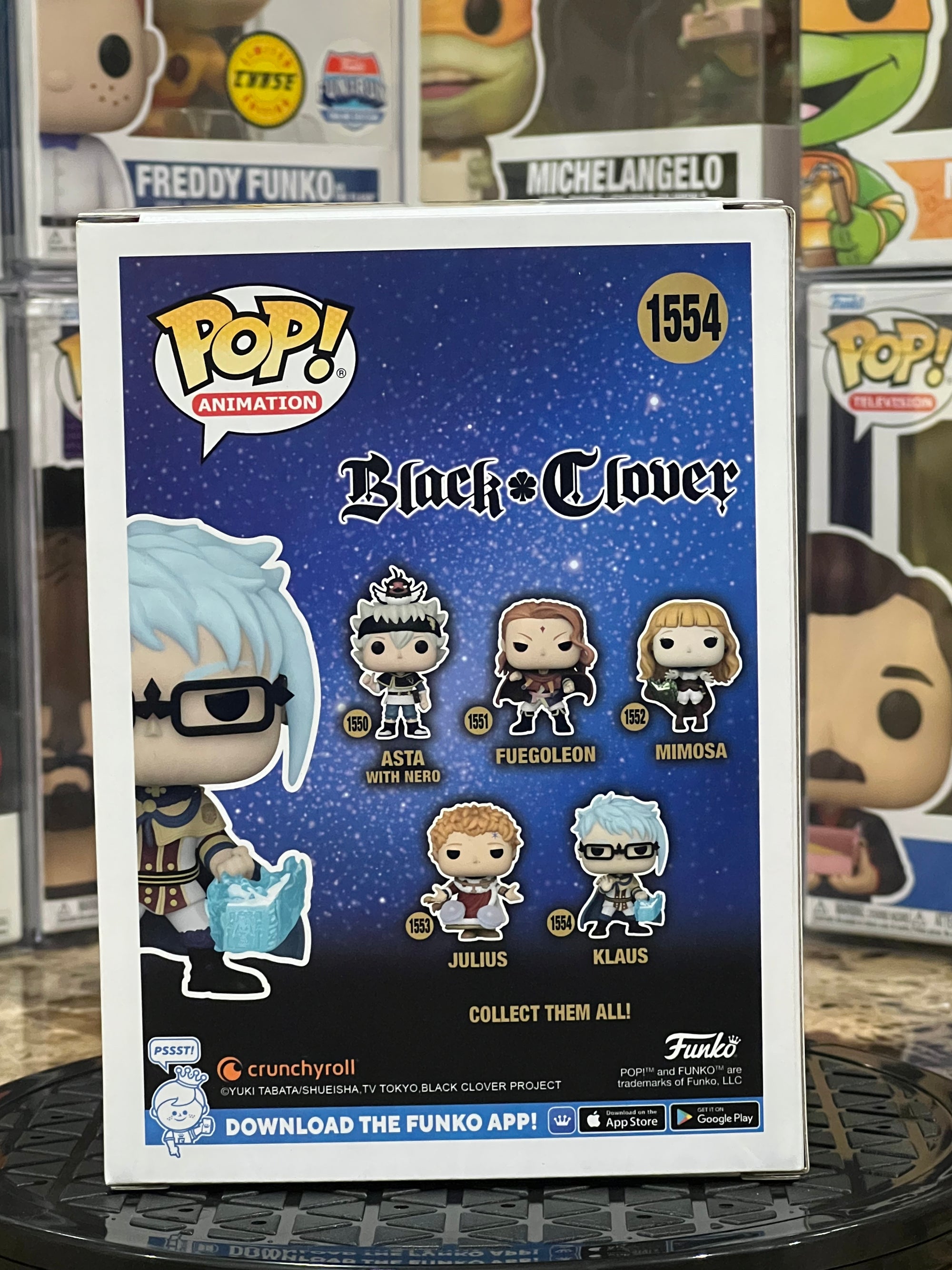 Funko Pop Black Clover Klaus #1554