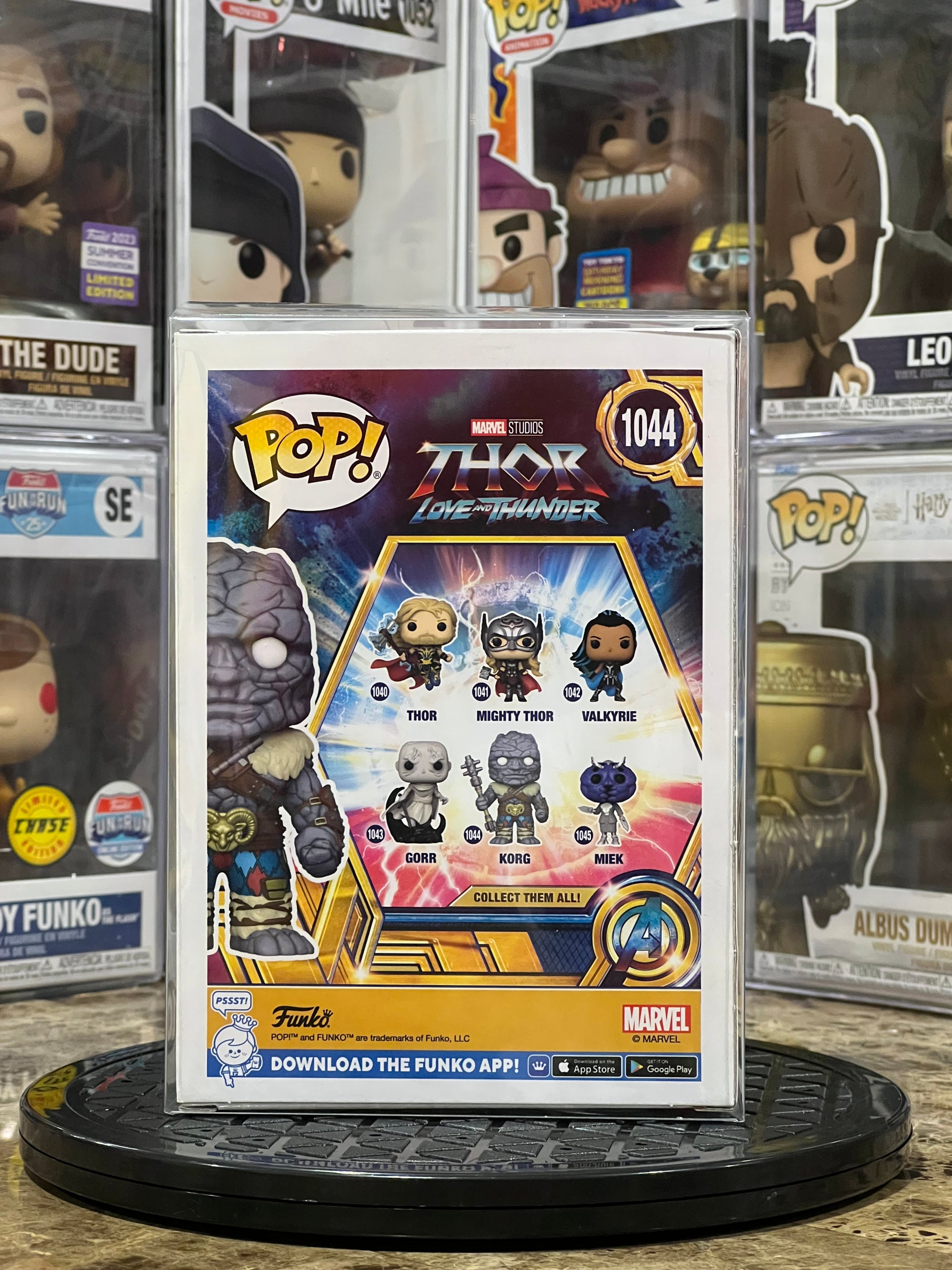 Funko Pop Thor Love and Thunder Korg #1044
