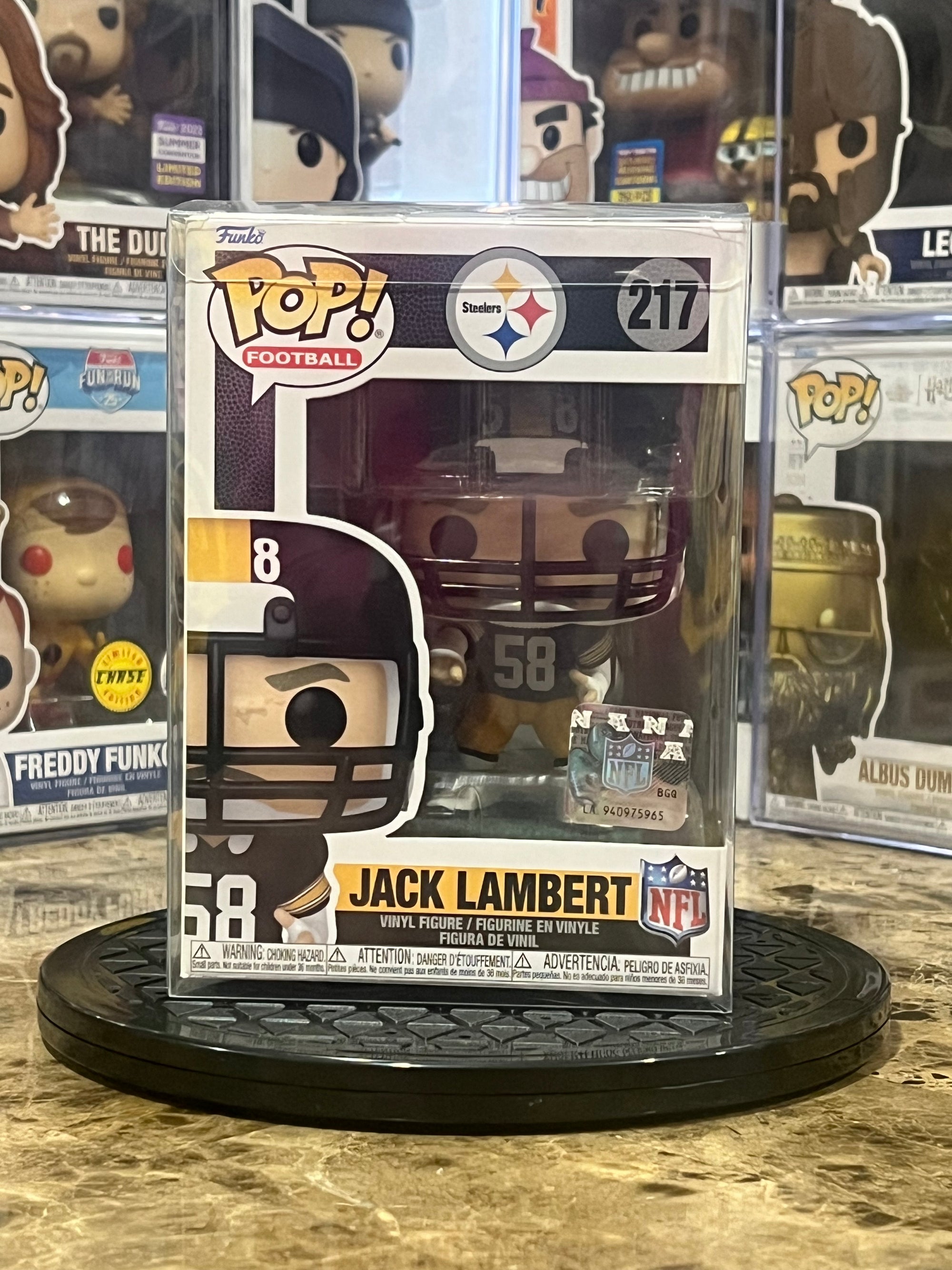 Funko Pop Pittsburgh Steelers Jack Lambert #217