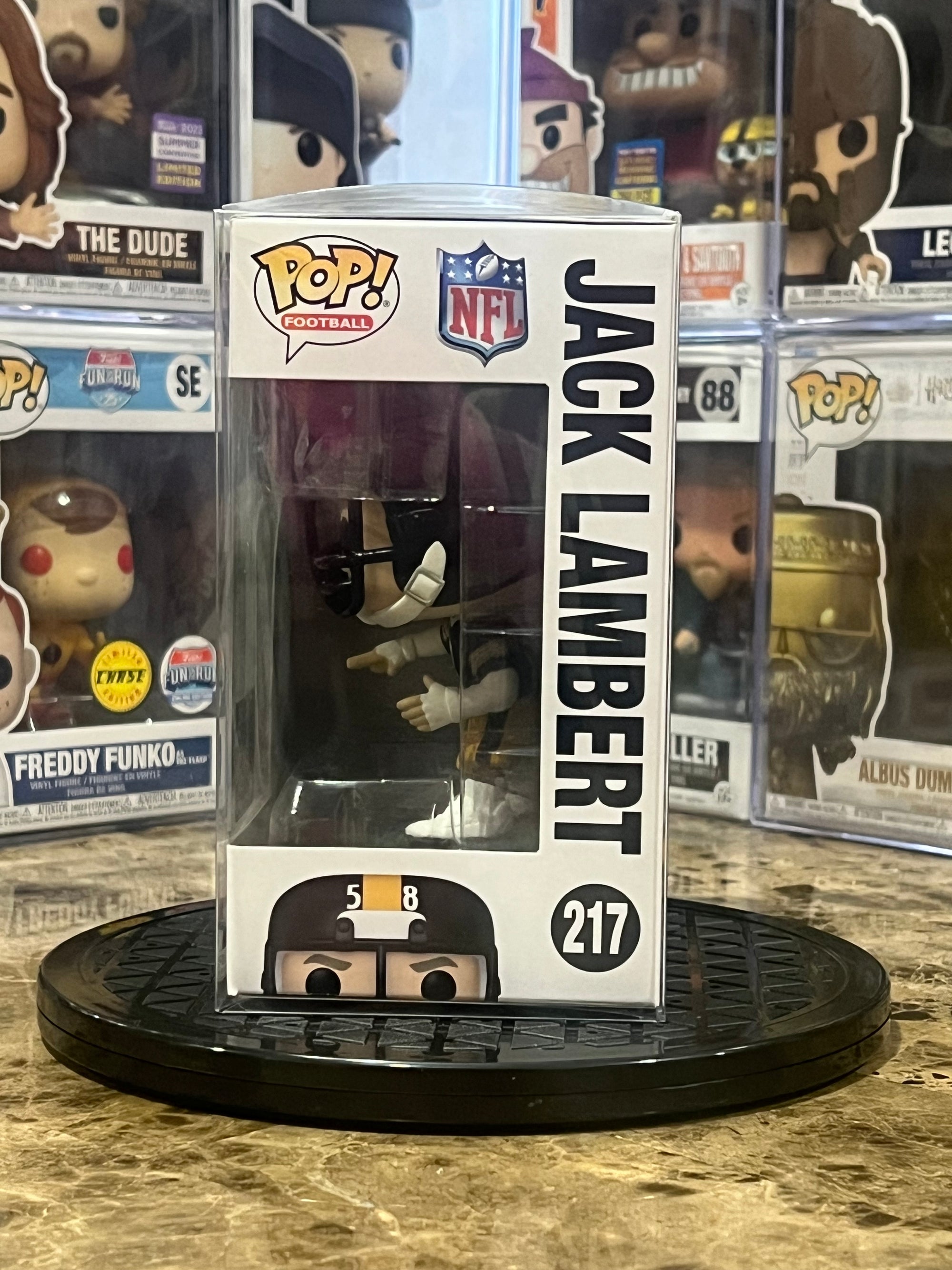 Funko Pop Pittsburgh Steelers Jack Lambert #217