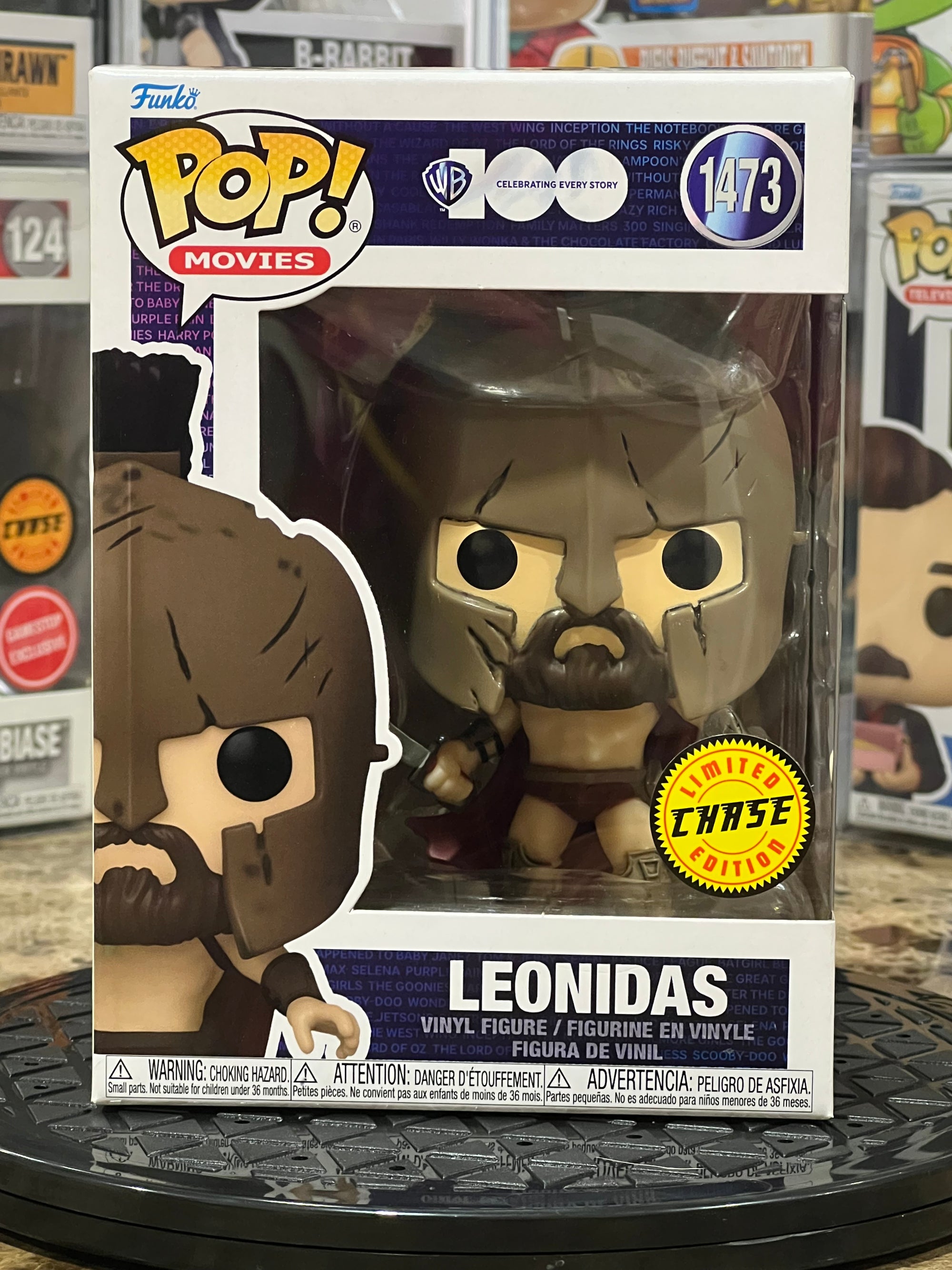 Funko Pop WB100 Leonidas #1473 Chase