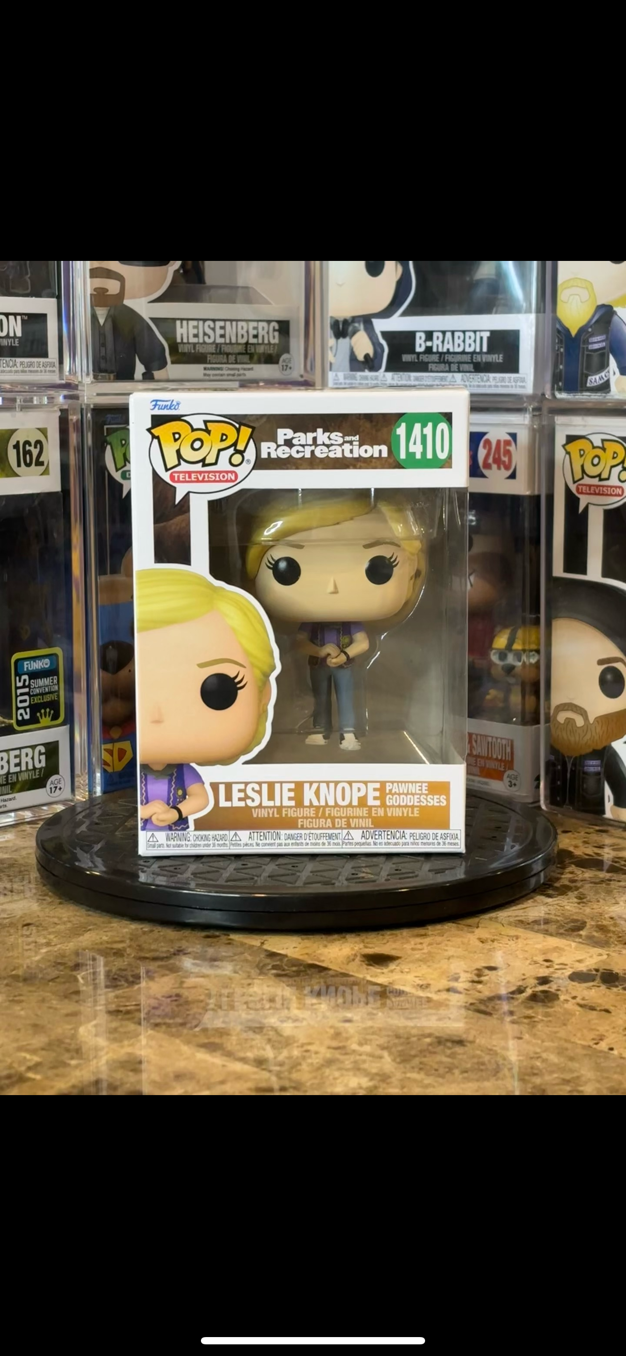 Funko Pop Parks and Recreation Leslie Knope Pawnee Goddesses #1410