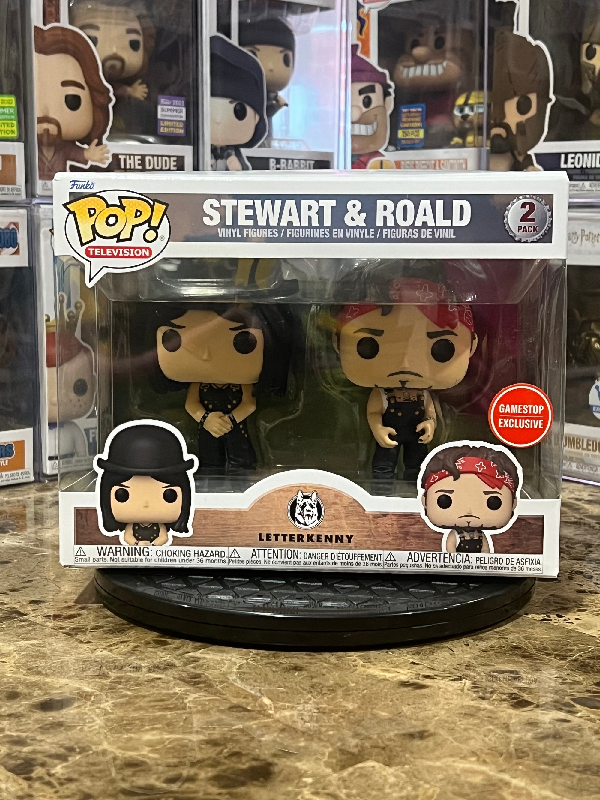 Funko Pop 2-Pack LetterKenny Stewart & Roald