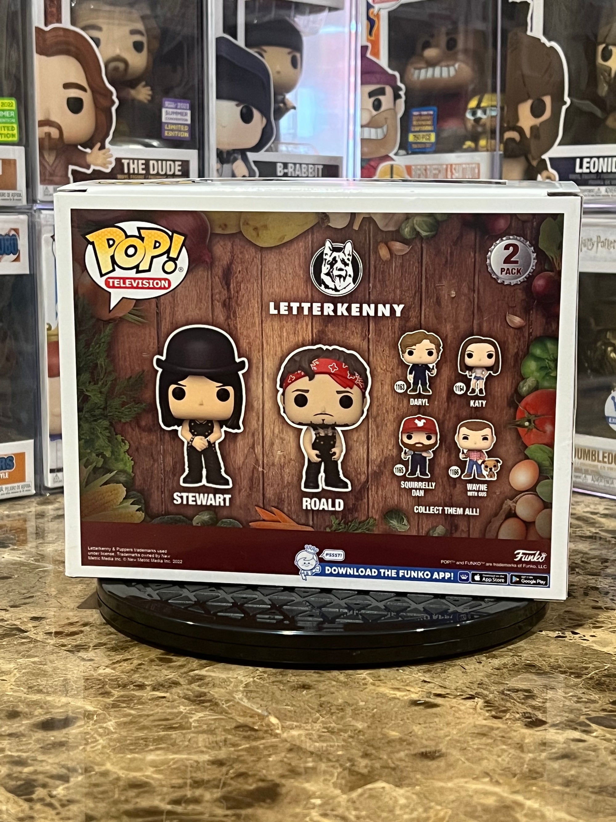 Funko Pop 2-Pack LetterKenny Stewart & Roald