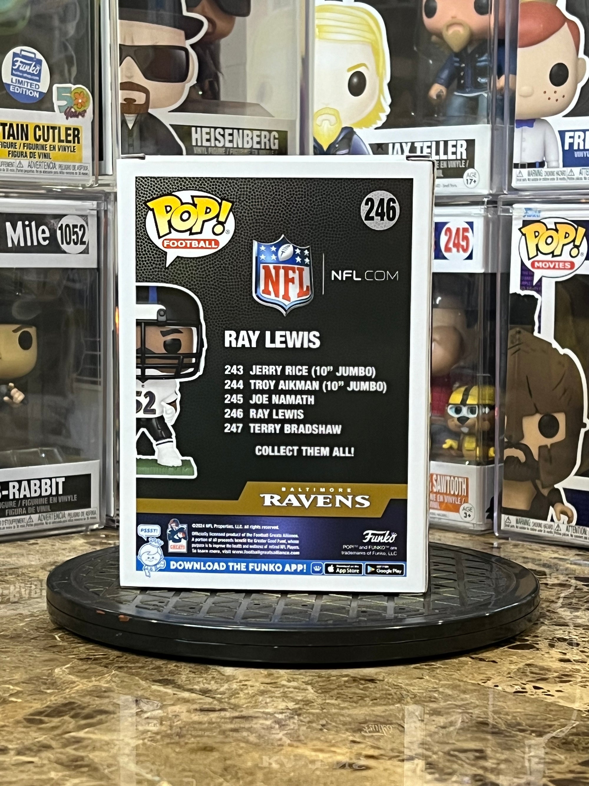 Funko Pop Baltimore Ravens Ray Lewis #246