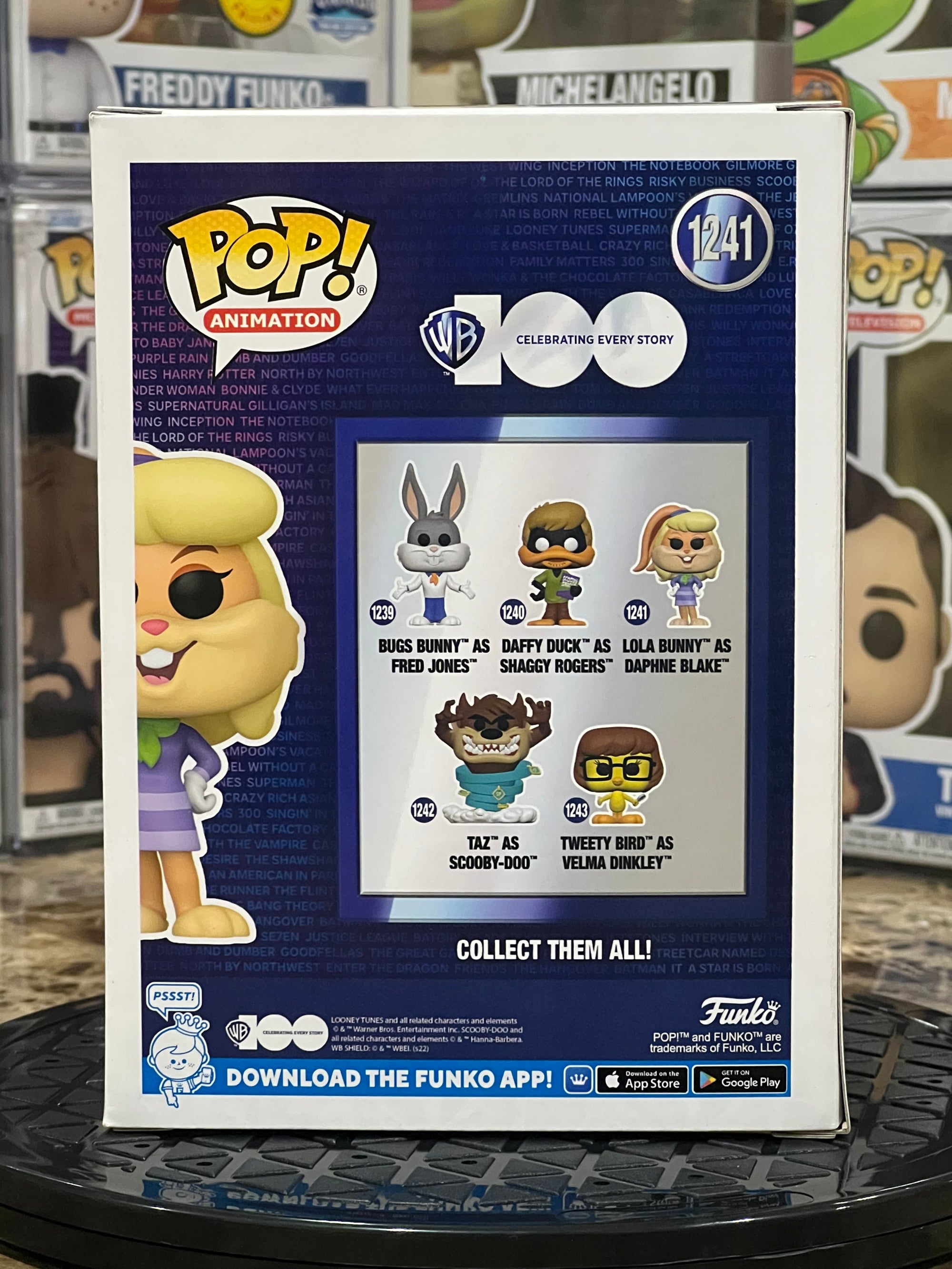 Funko Pop WB100 Lola Bunny as Daphne Blake #1241