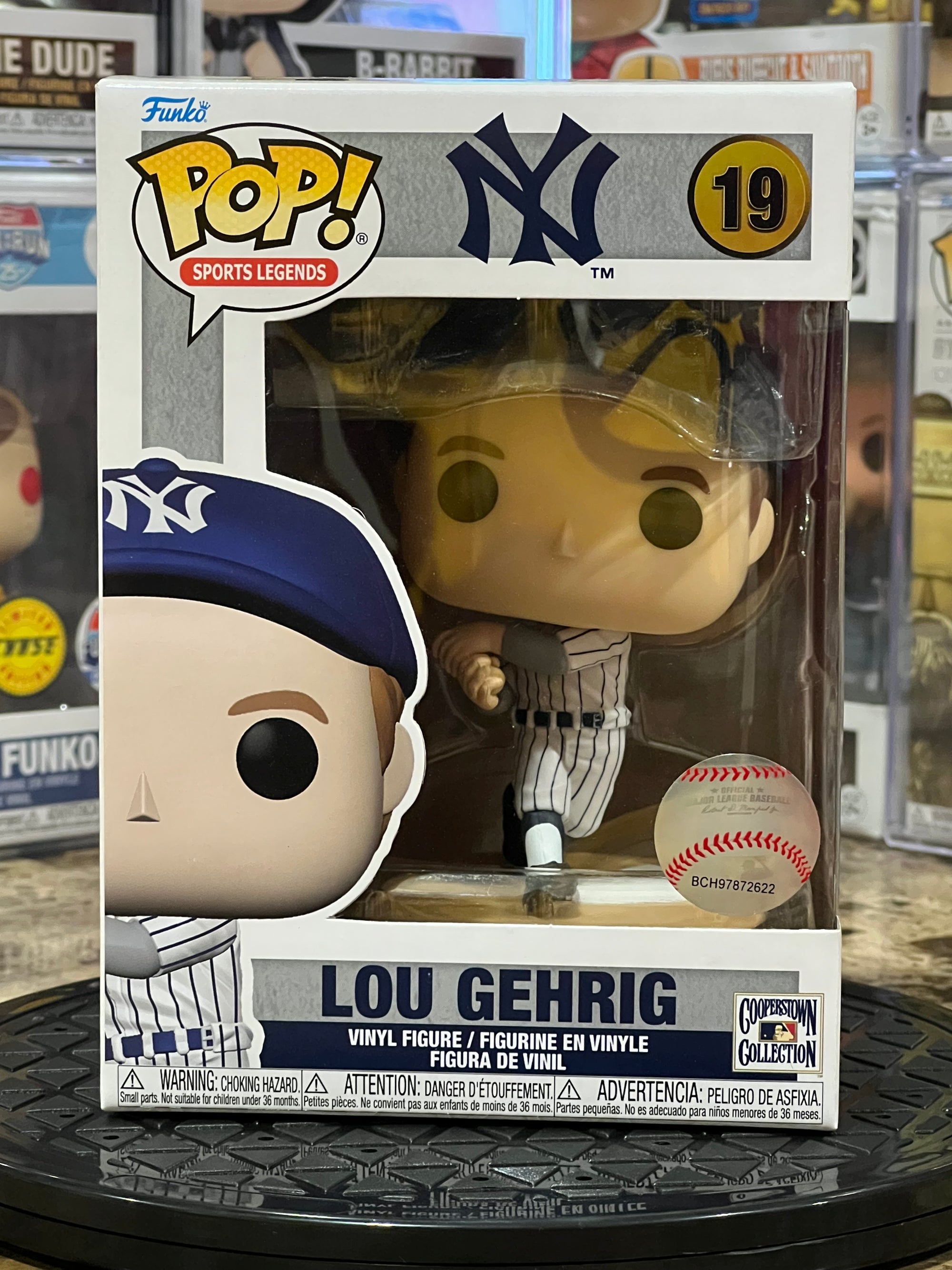 Funko Pop New York Yankees Lou Gehrig #19