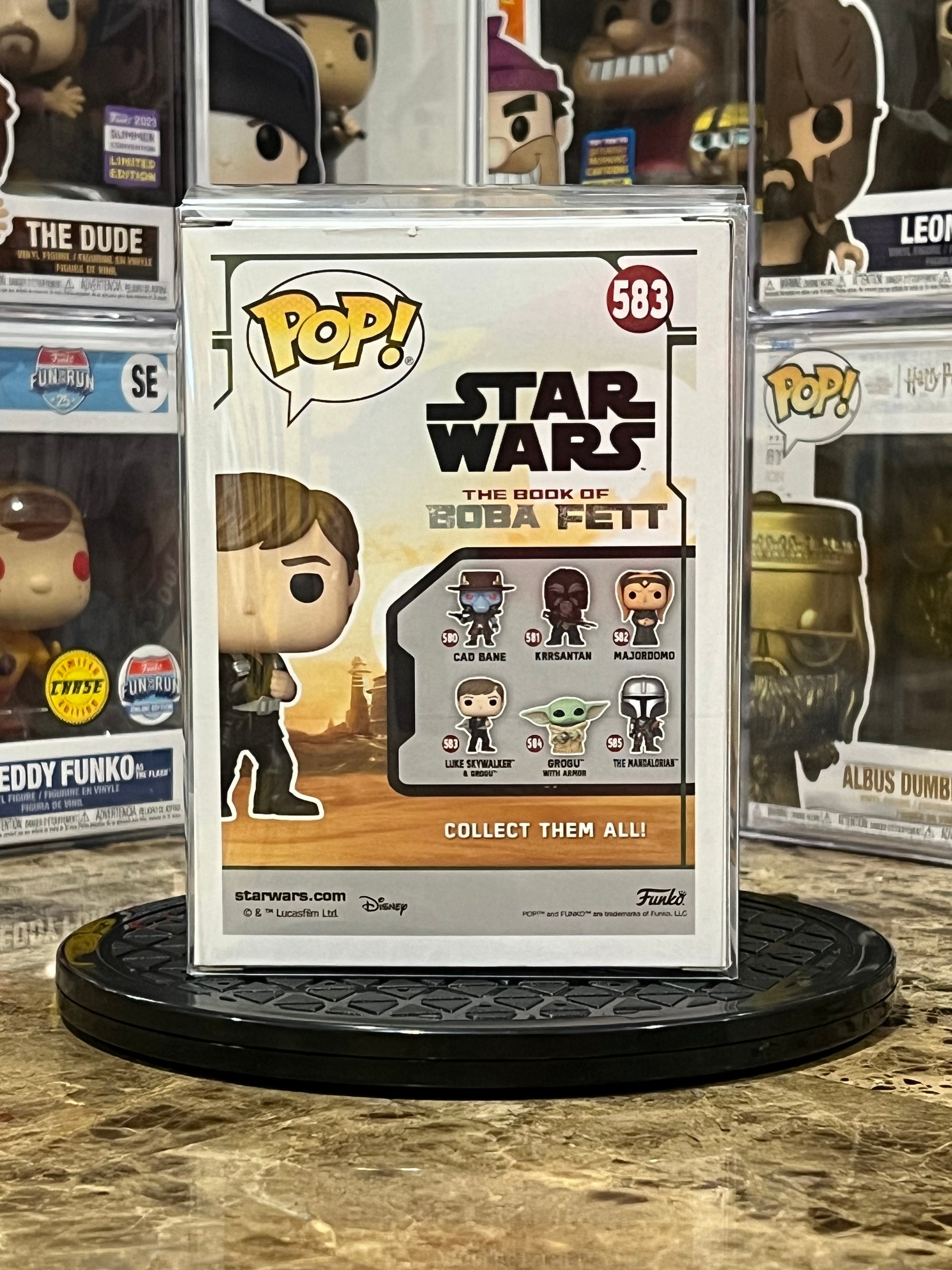 Funko Pop Star Wars Luke Skywalker & Grogu #583