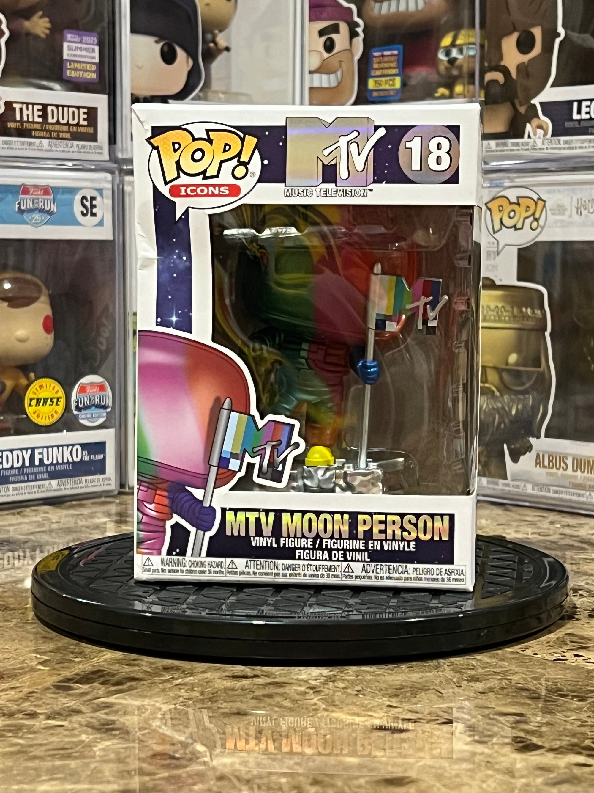 Funko Pop Music Television MTV Moon Person #18