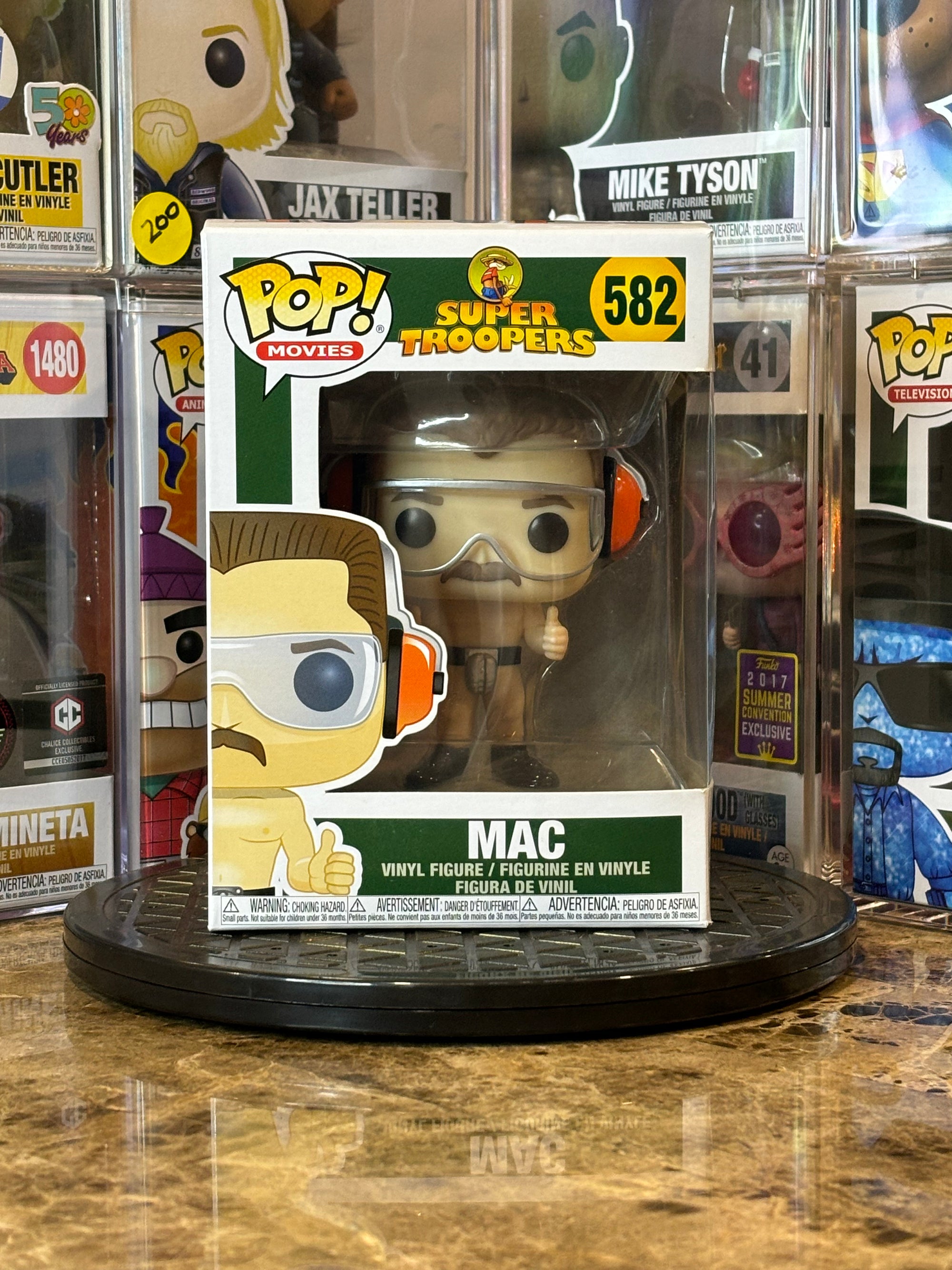 Funko Pop Super Troopers Mac #582