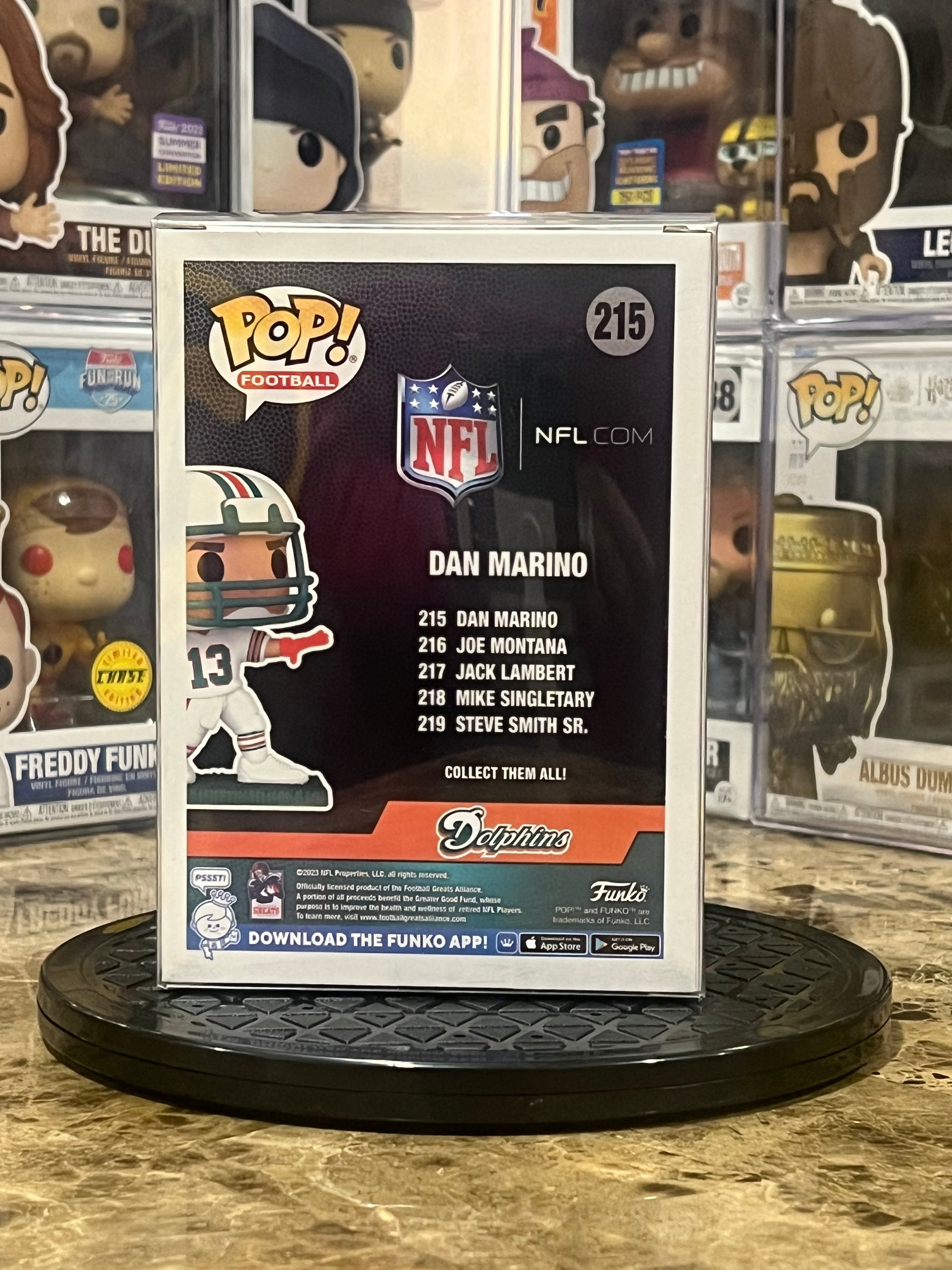 Funko Pop Miami Dolphins Dan Marino #215