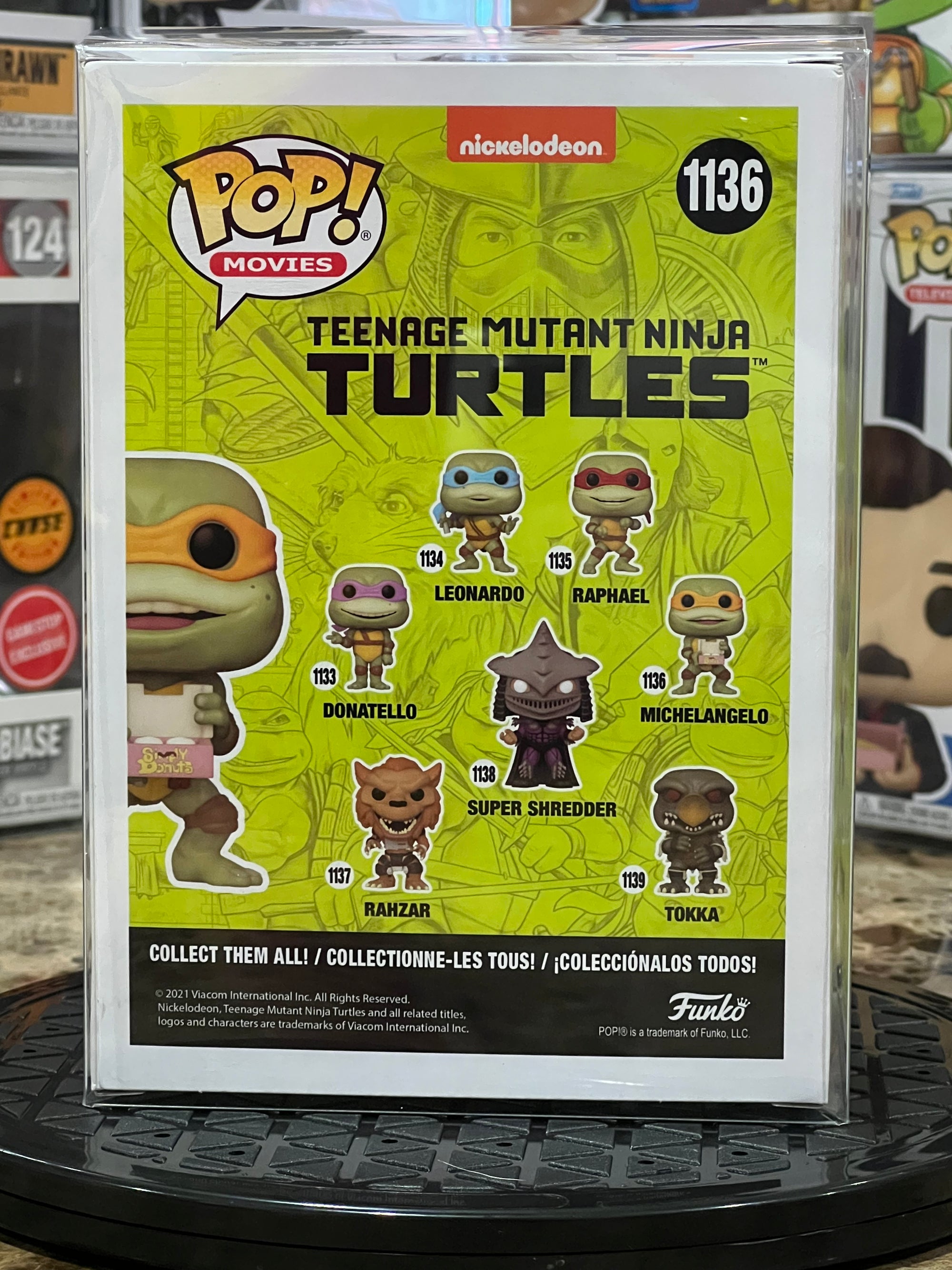 Funko Pop TMNT Michelangelo #1136