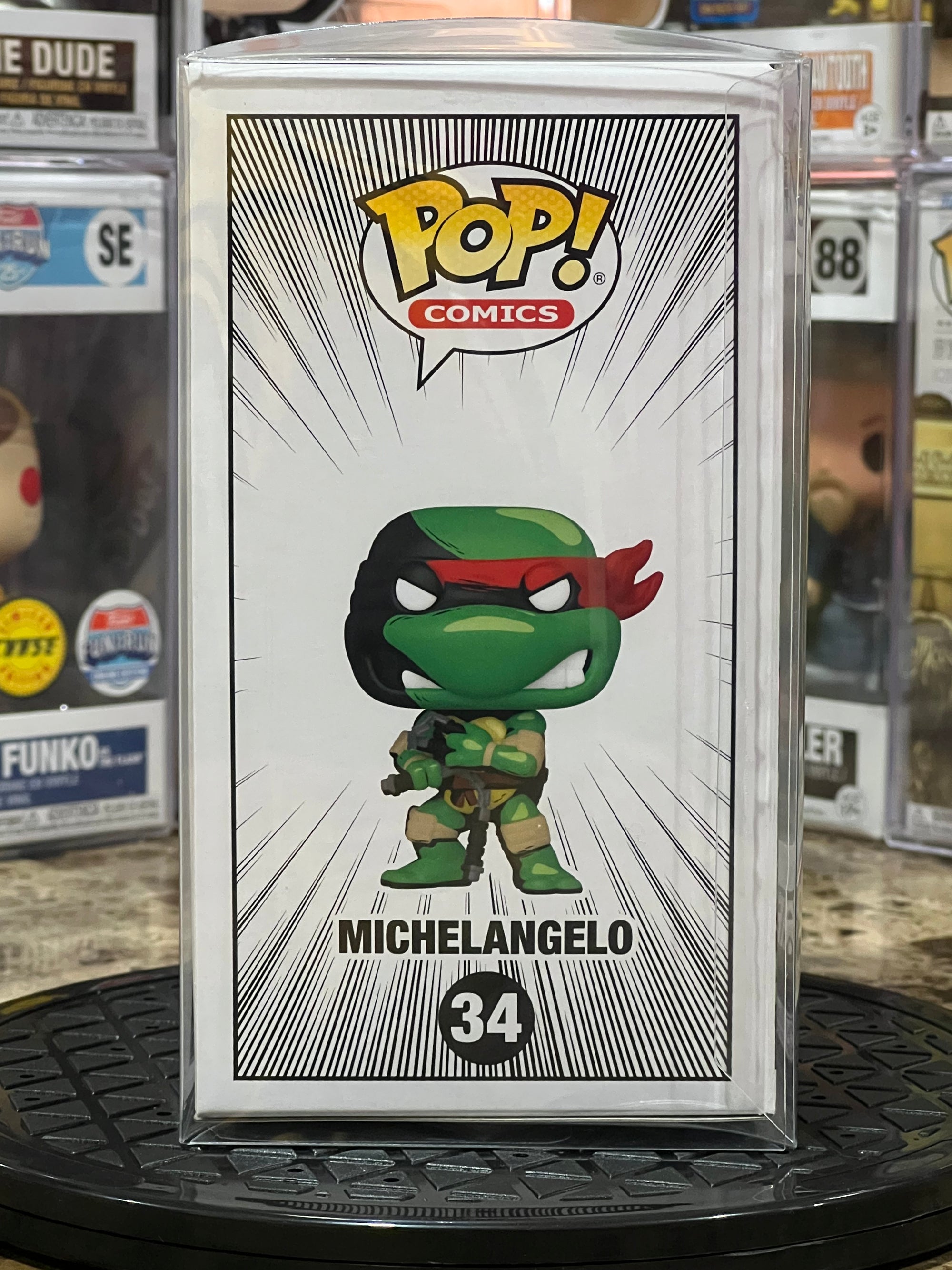 Funko Pop Eastman & Lairds TMNT Michelangelo #34