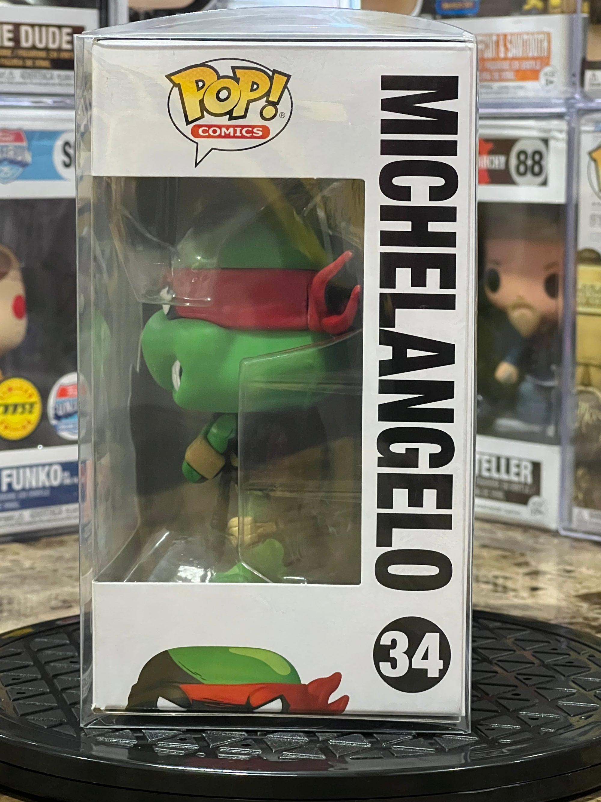 Funko Pop Eastman & Lairds TMNT Michelangelo #34
