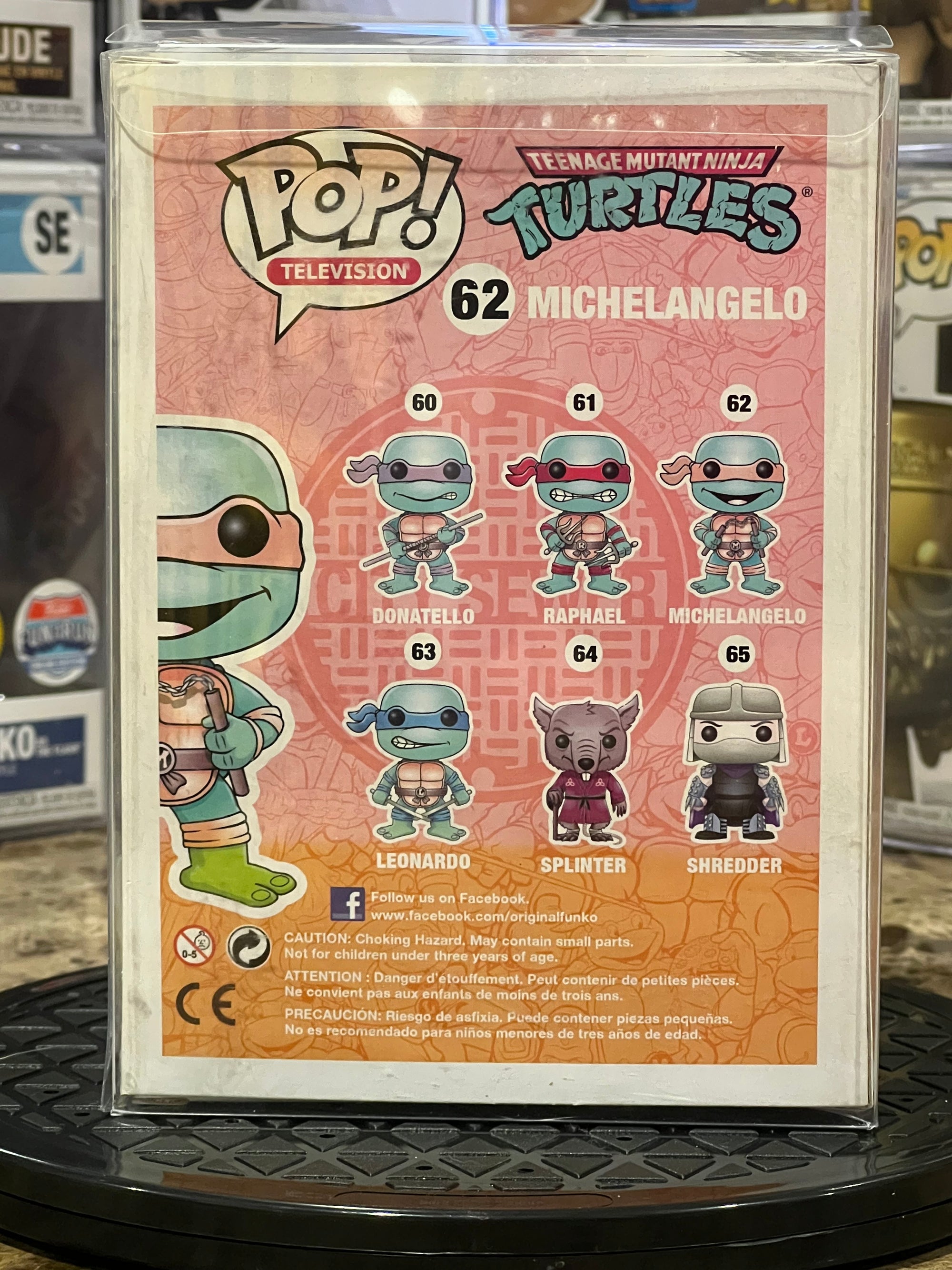 Funko Pop TMNT Michelangelo #62