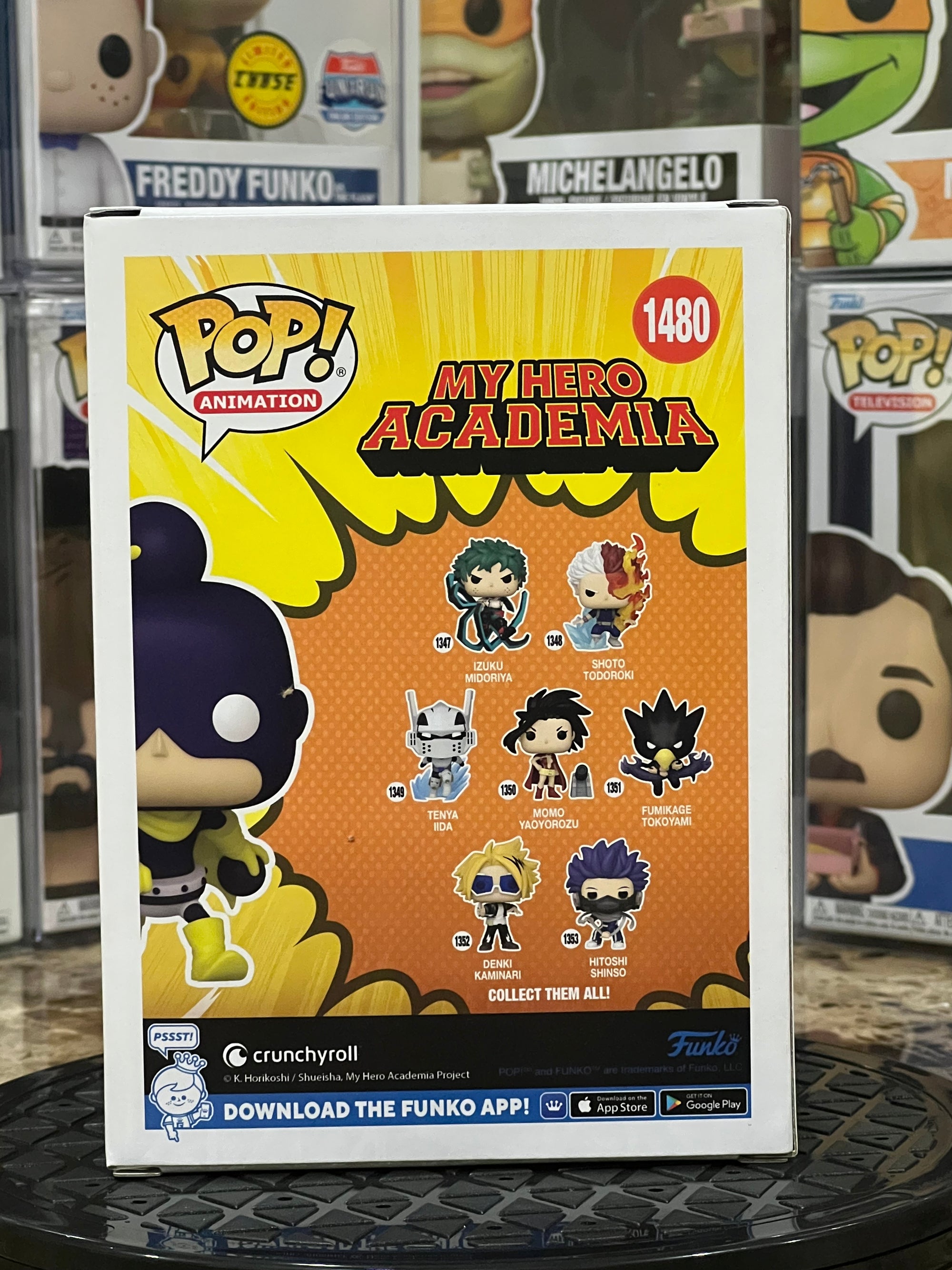 Funko Pop My Hero Acedamia Minoru Mineta #1480 Glow Chase