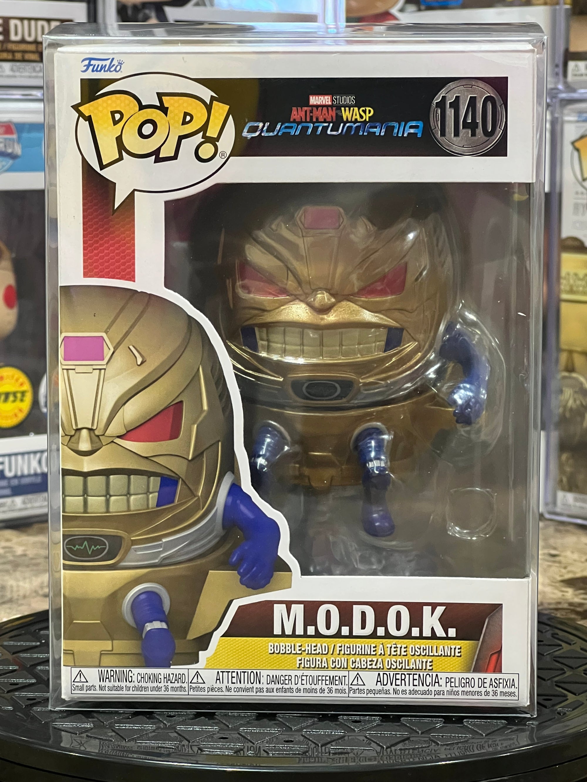 Funko Pop Antman and the Wasp Quantumania M.O.D.O.K. #1140