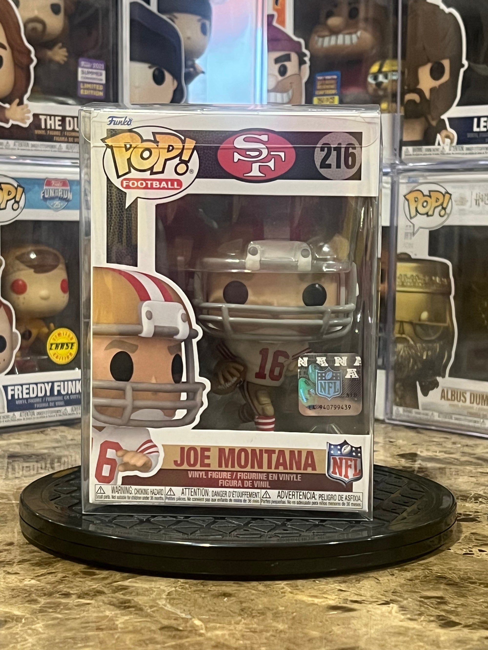 Funko Pop San Francisco 49ers Joe Montana #216