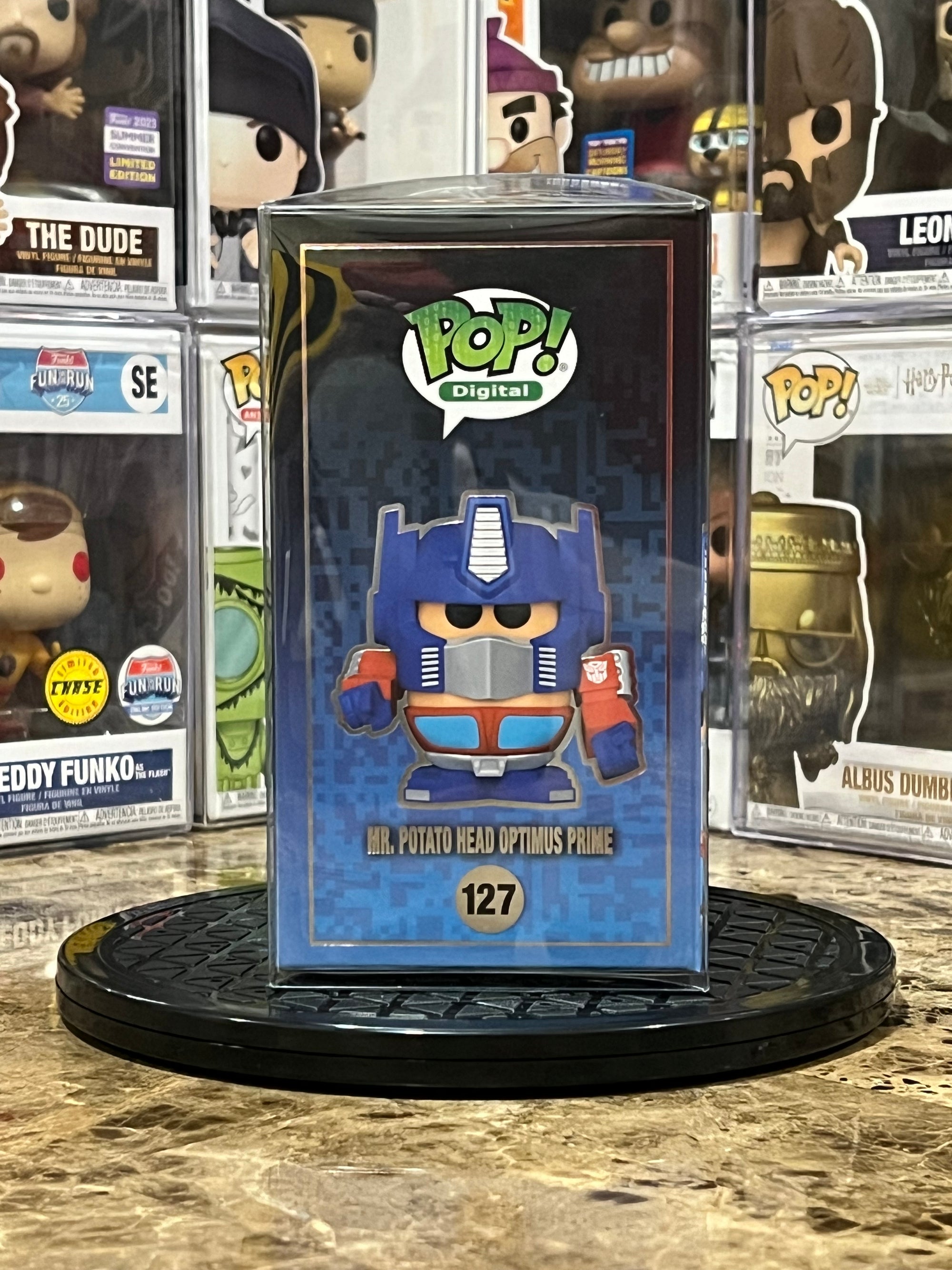 Funko Pop Retro Toys Mr. Potato Head as Optimus Prime #127 Digital NFT Release