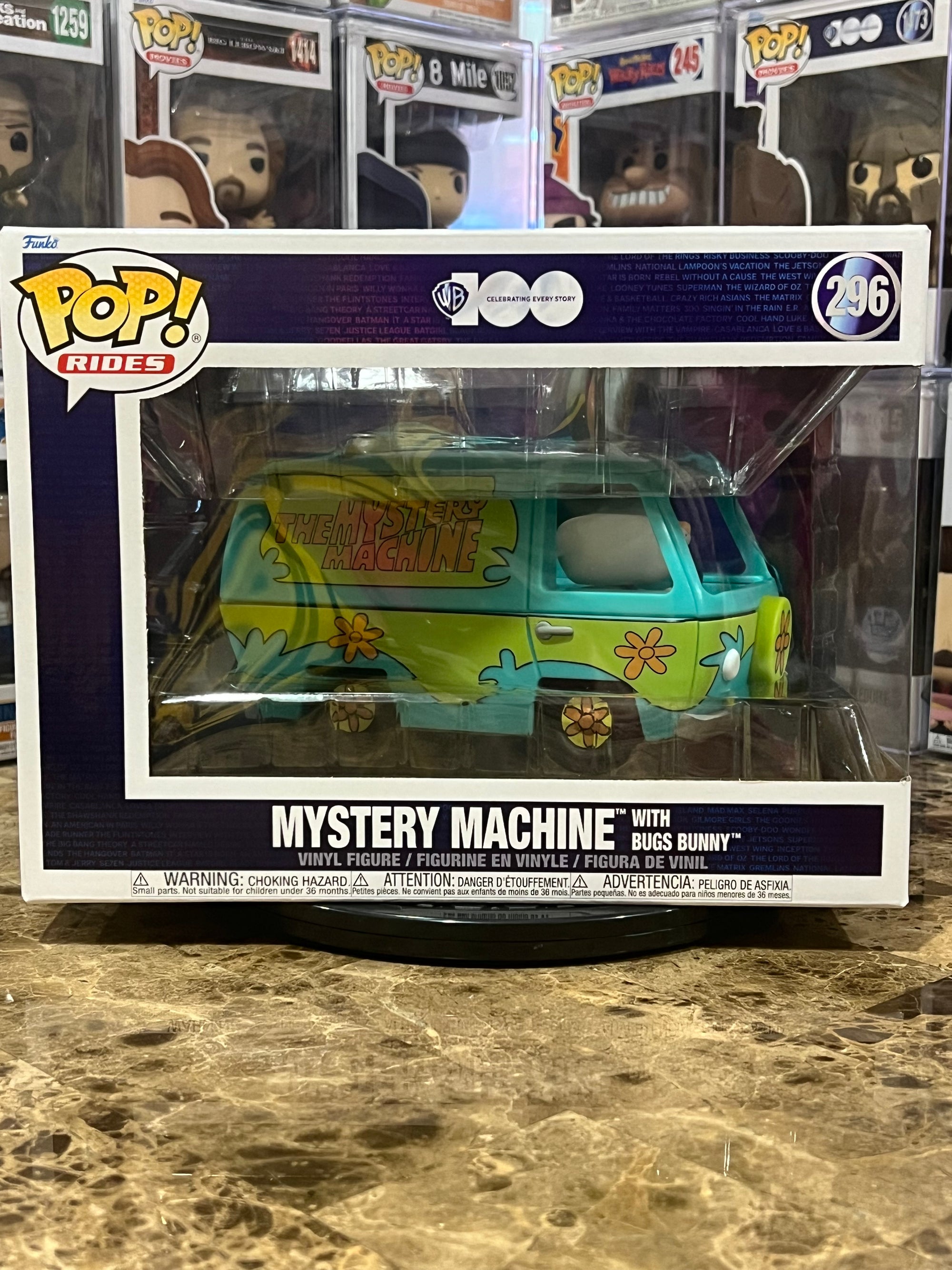 Funko Pop Mystery Machine with Bugs Bunny #296