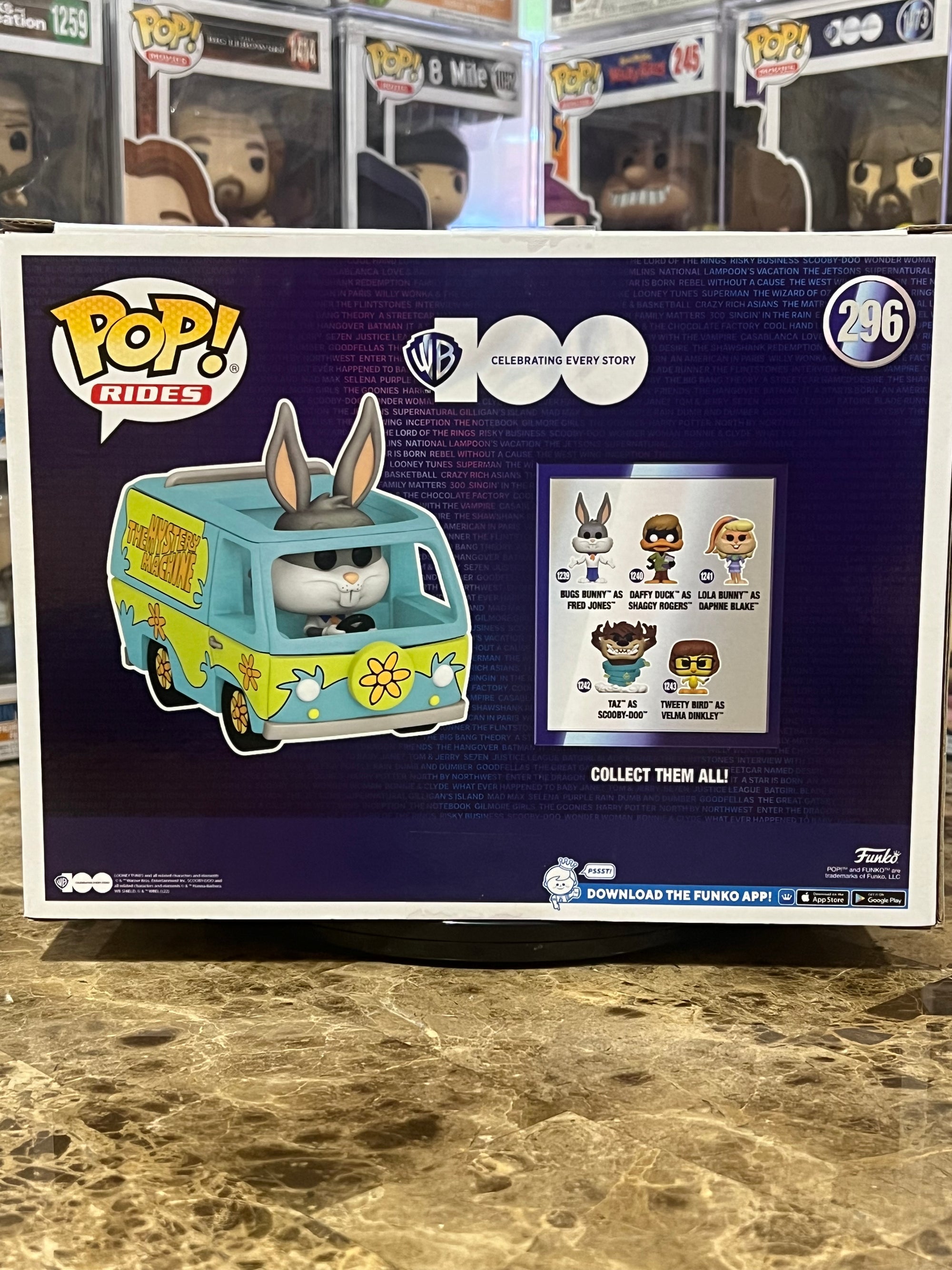 Funko Pop Mystery Machine with Bugs Bunny #296