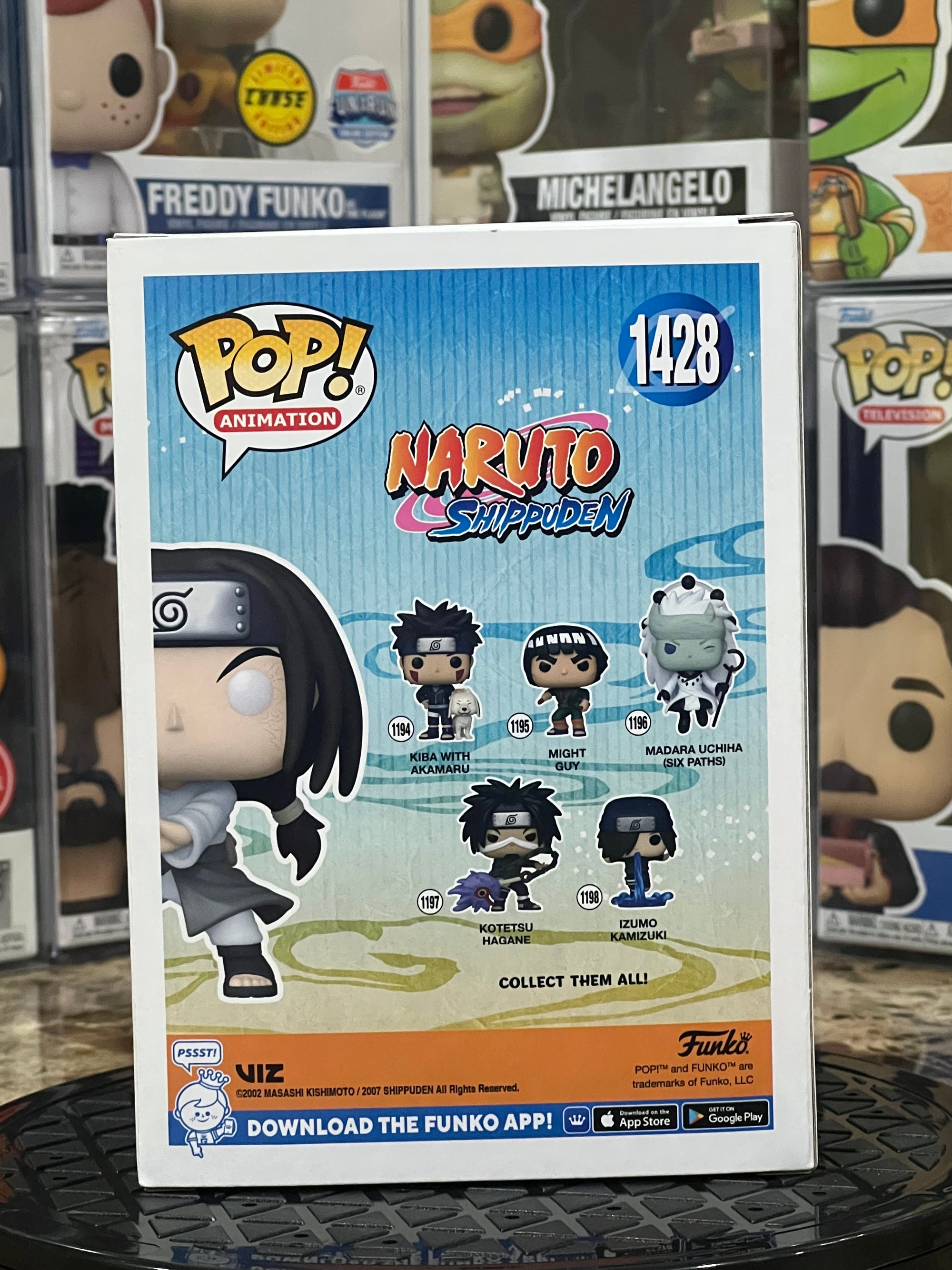 Funko Pop Naruto Shippuden Neji Hyuga #1428