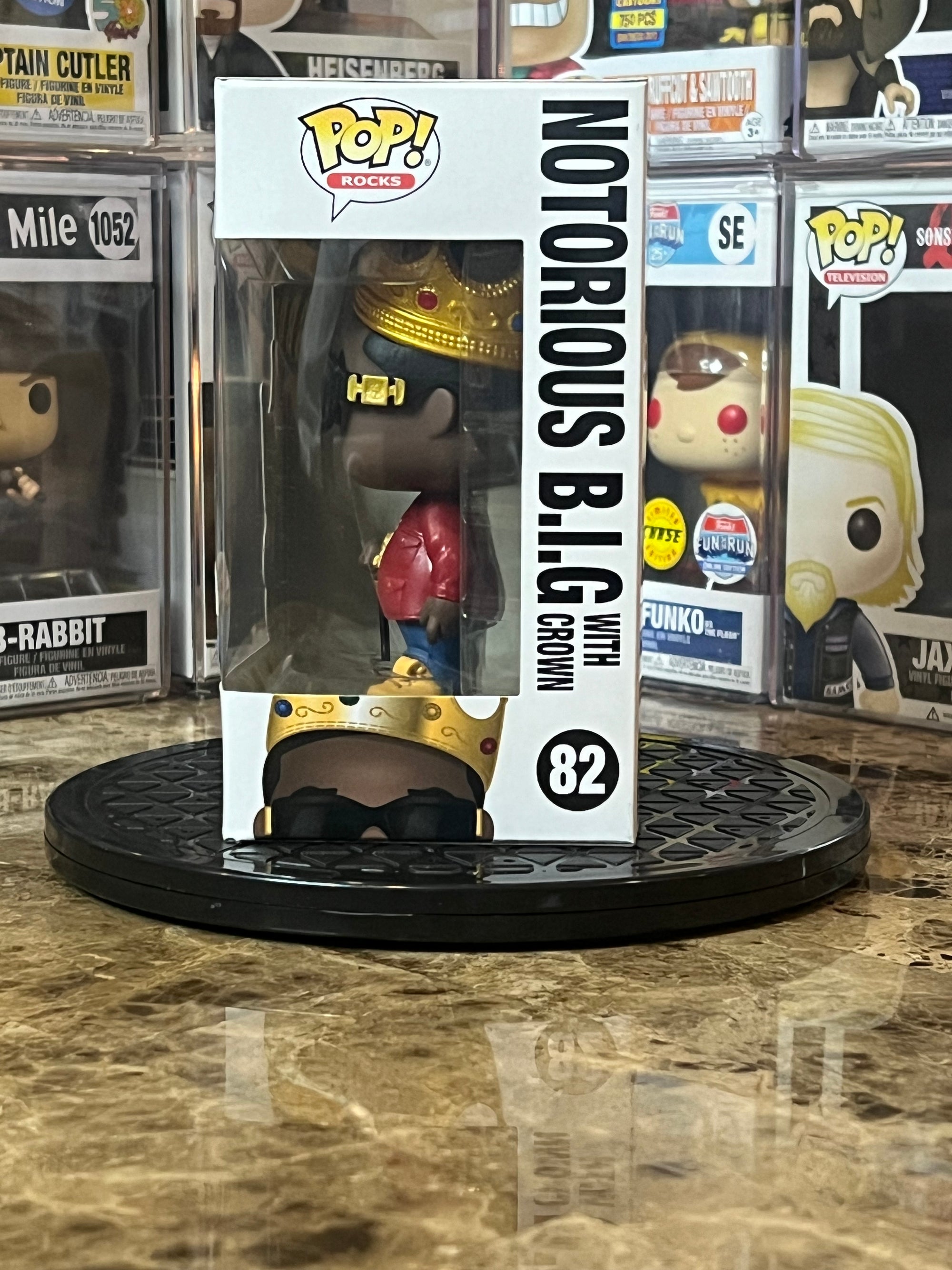 Funko Pop The Notorious B.I.G. w/ Crown #82