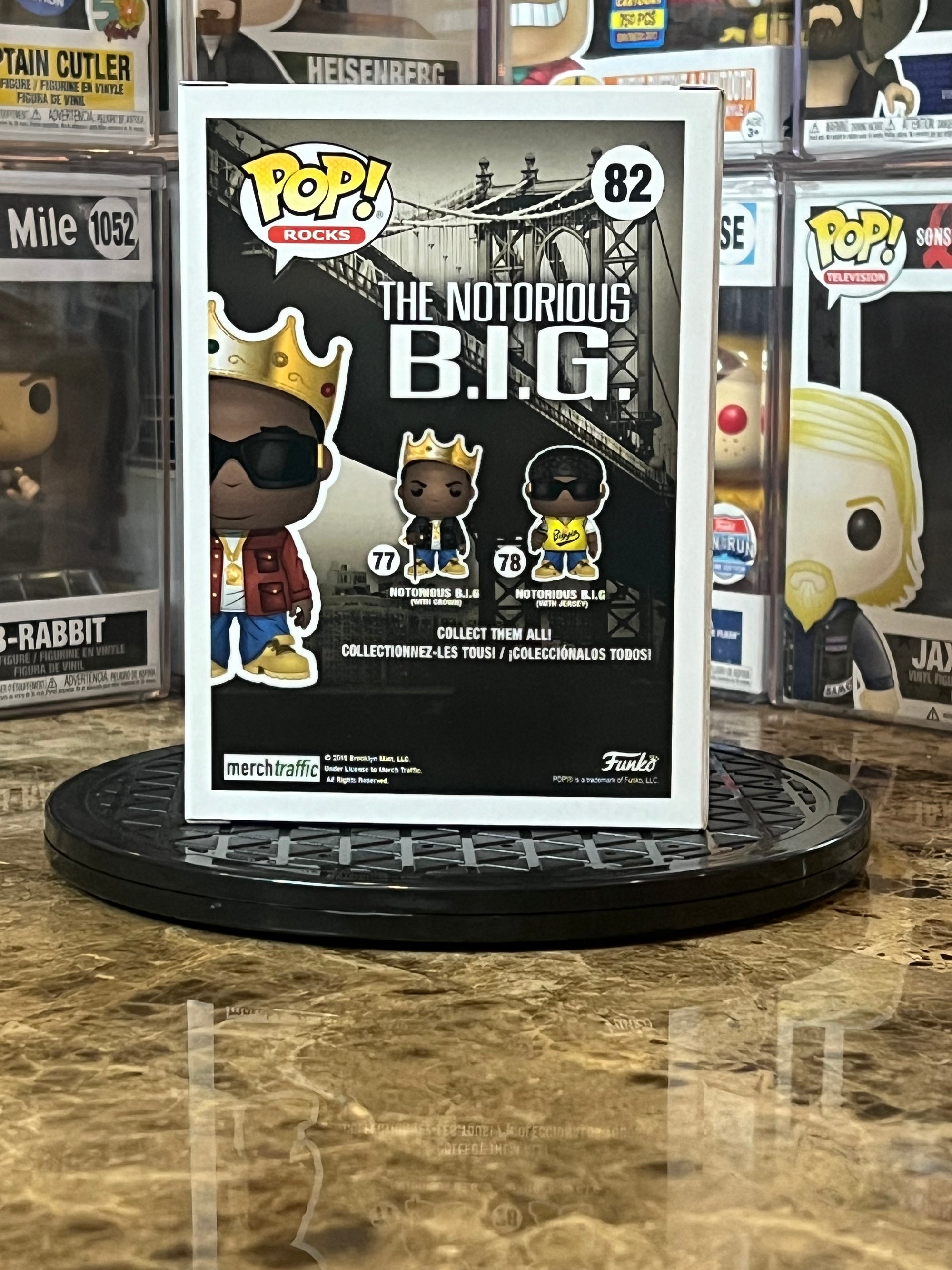 Funko Pop The Notorious B.I.G. w/ Crown #82