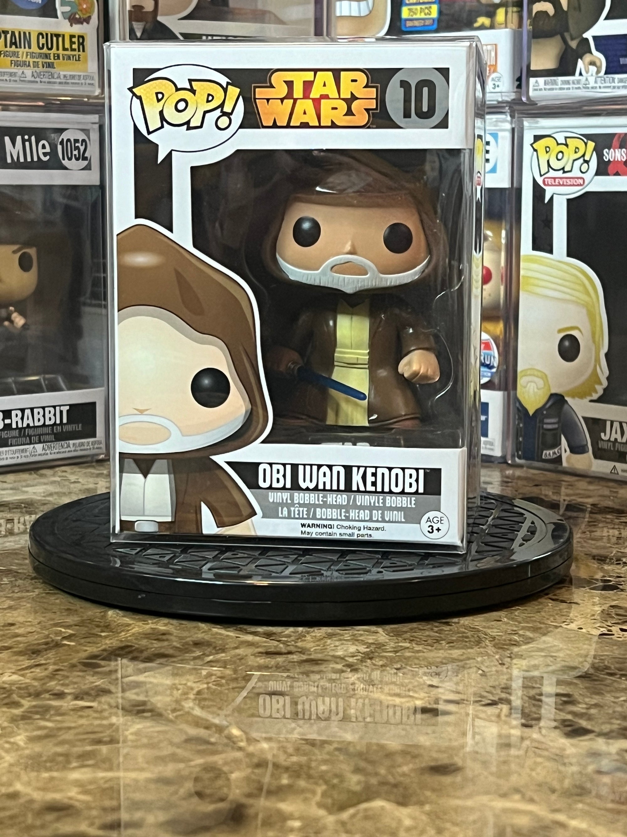 Funko Pop Star Wars Obi Wan Kenobi 10 Black Label