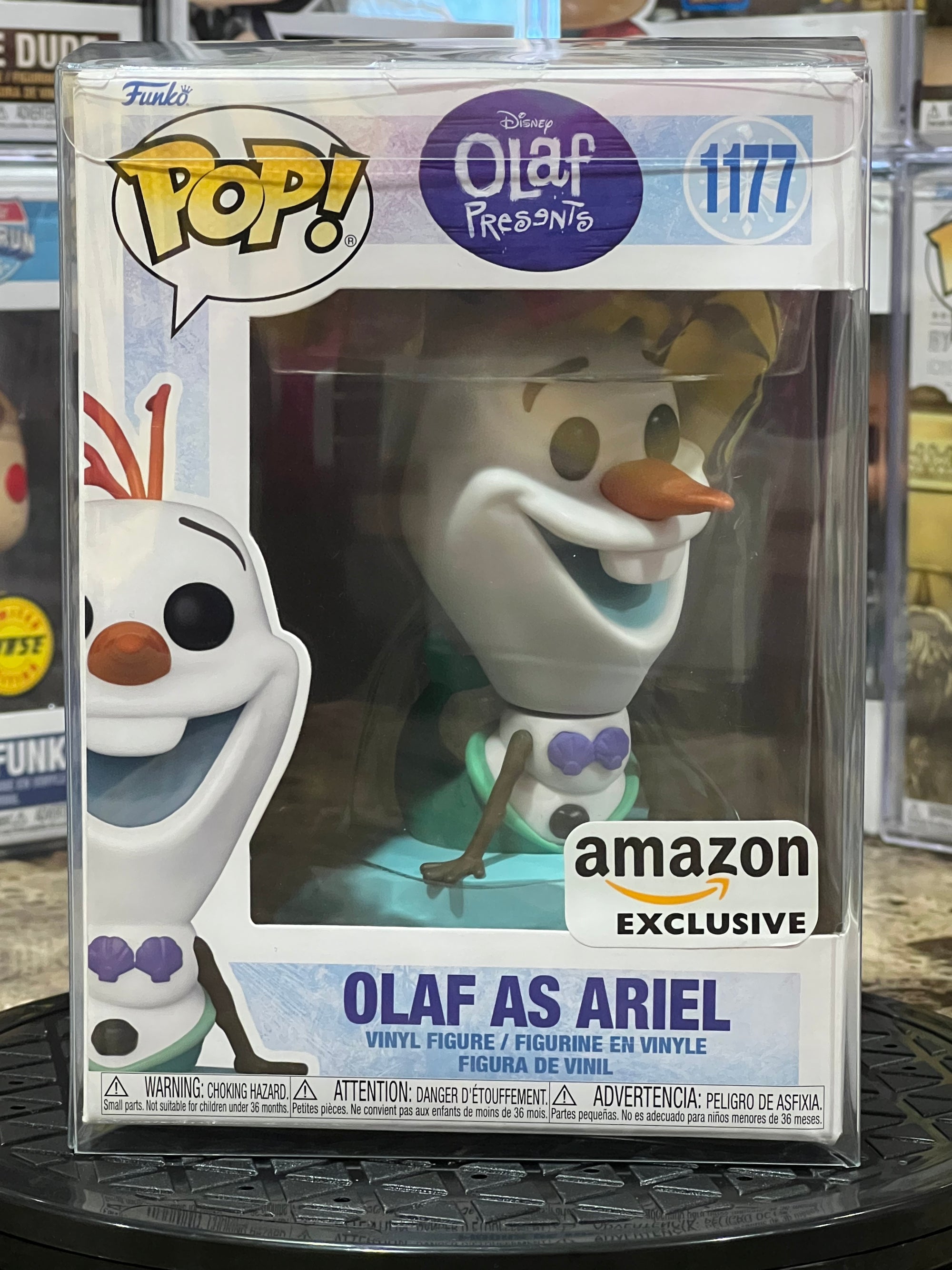 Funko Pop Olaf Presents Olaf as Ariel #1177