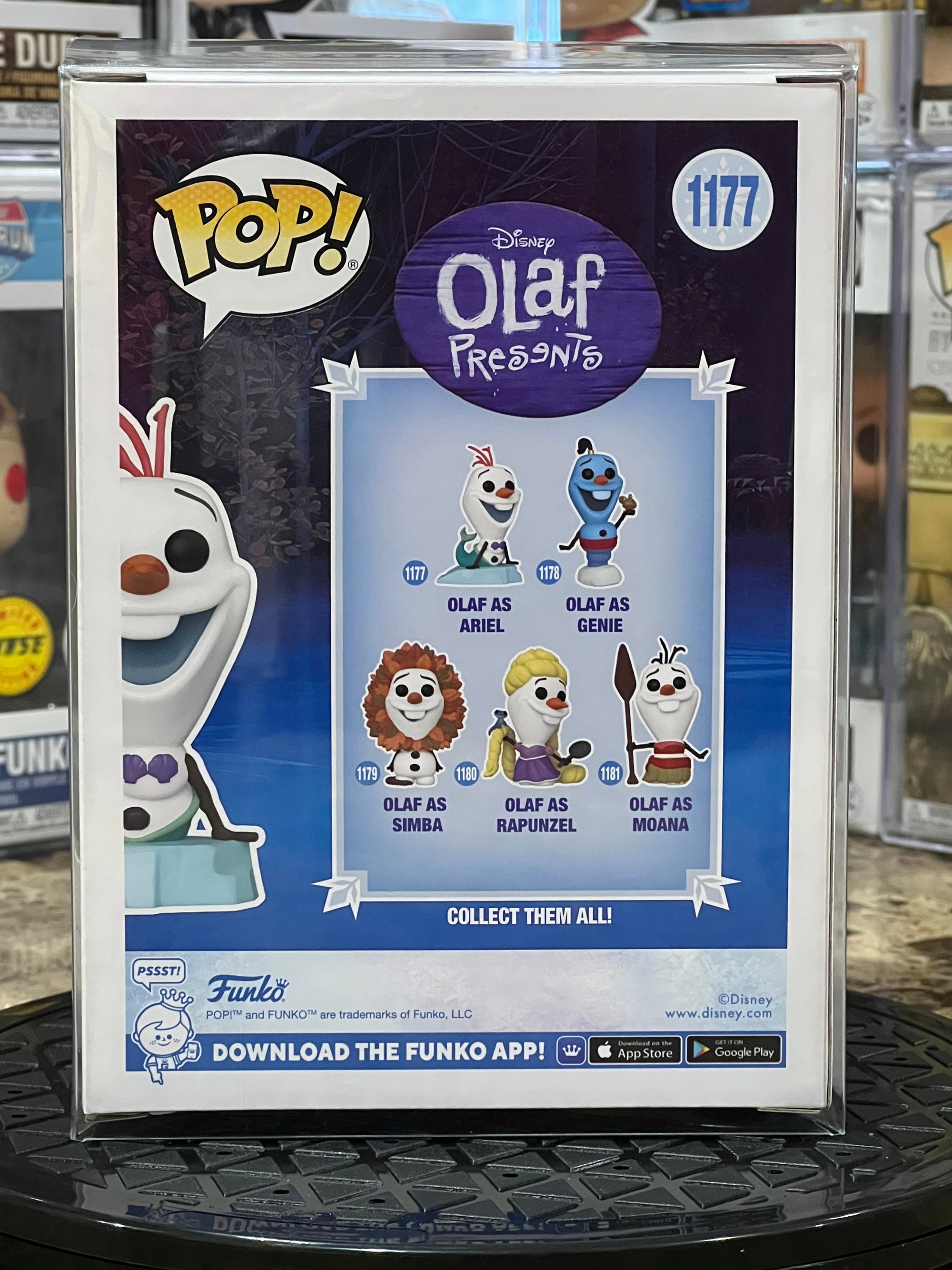 Funko Pop Olaf Presents Olaf as Ariel #1177