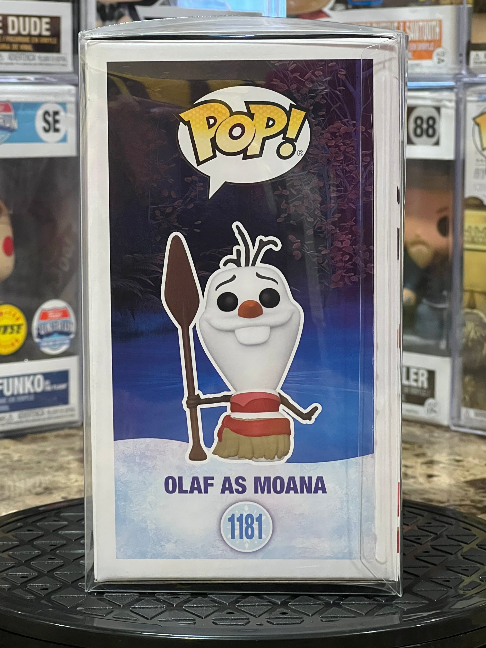 Funko Pop Olaf Presents Olaf as Moana #1181
